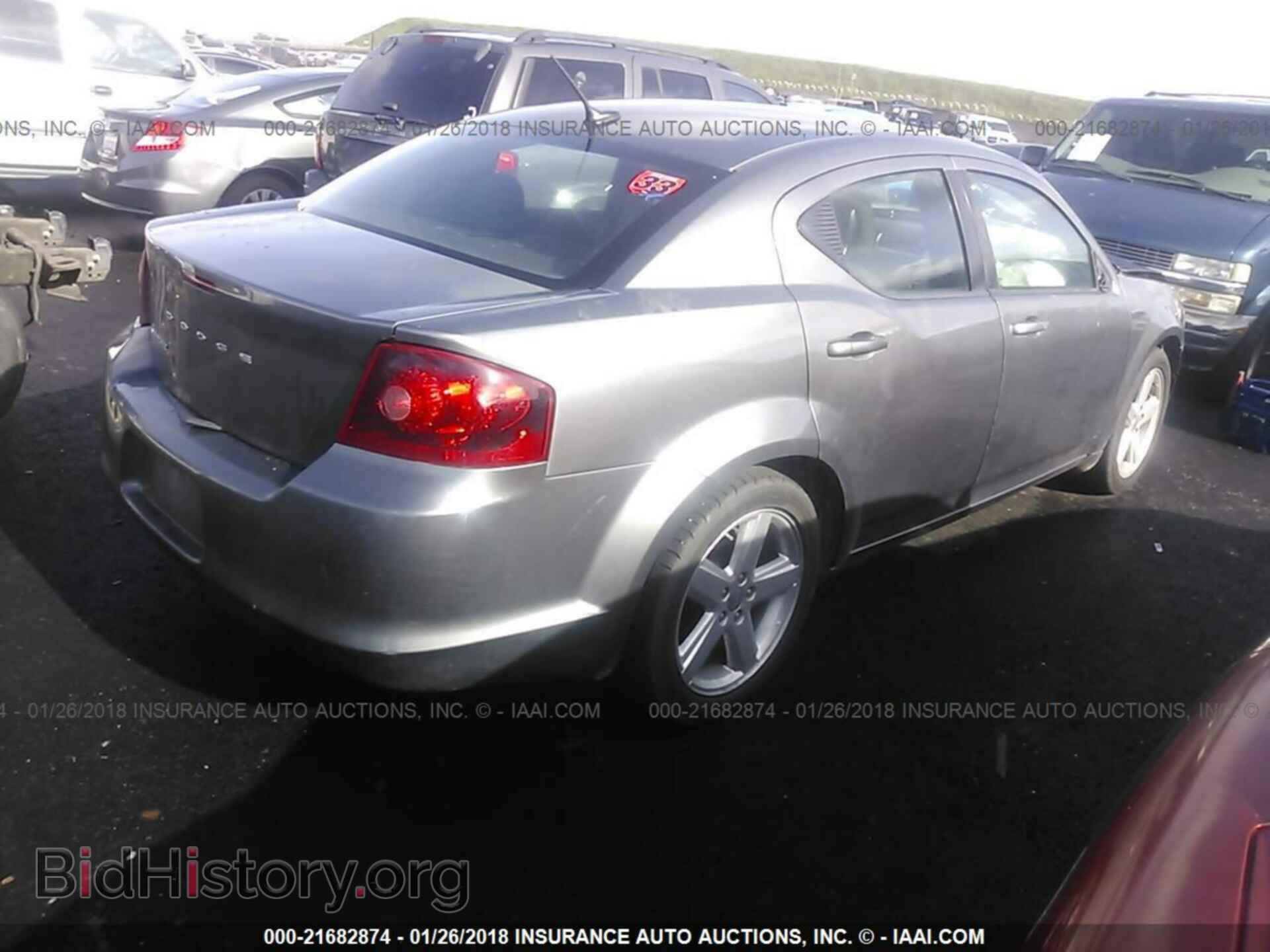 2013 Dodge Avenger - VIN: 1C3CDZAB8DN625202 - Фото 4