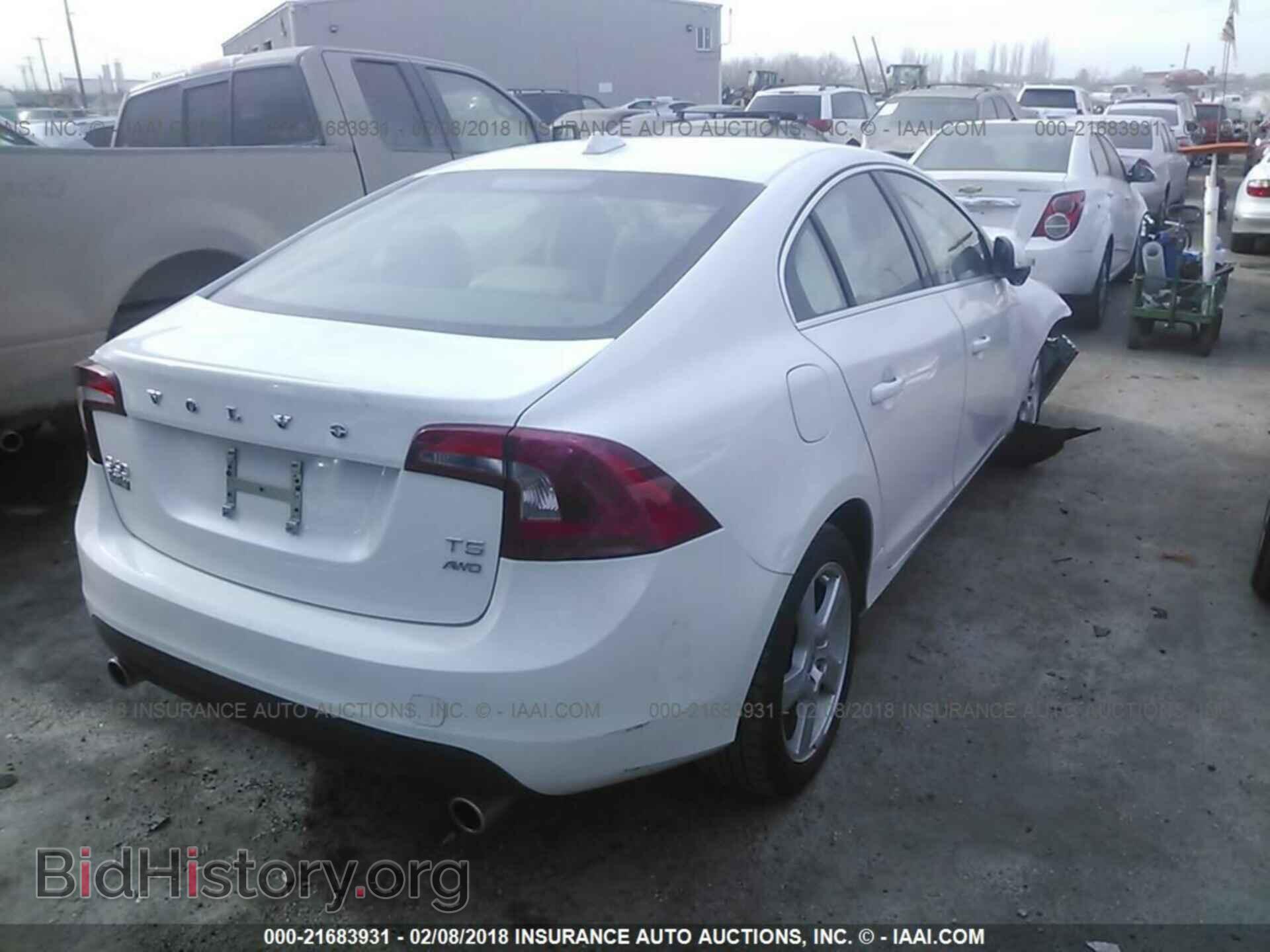 2013 Volvo S60 - VIN: YV1612FH2D2184376 - Фото 4