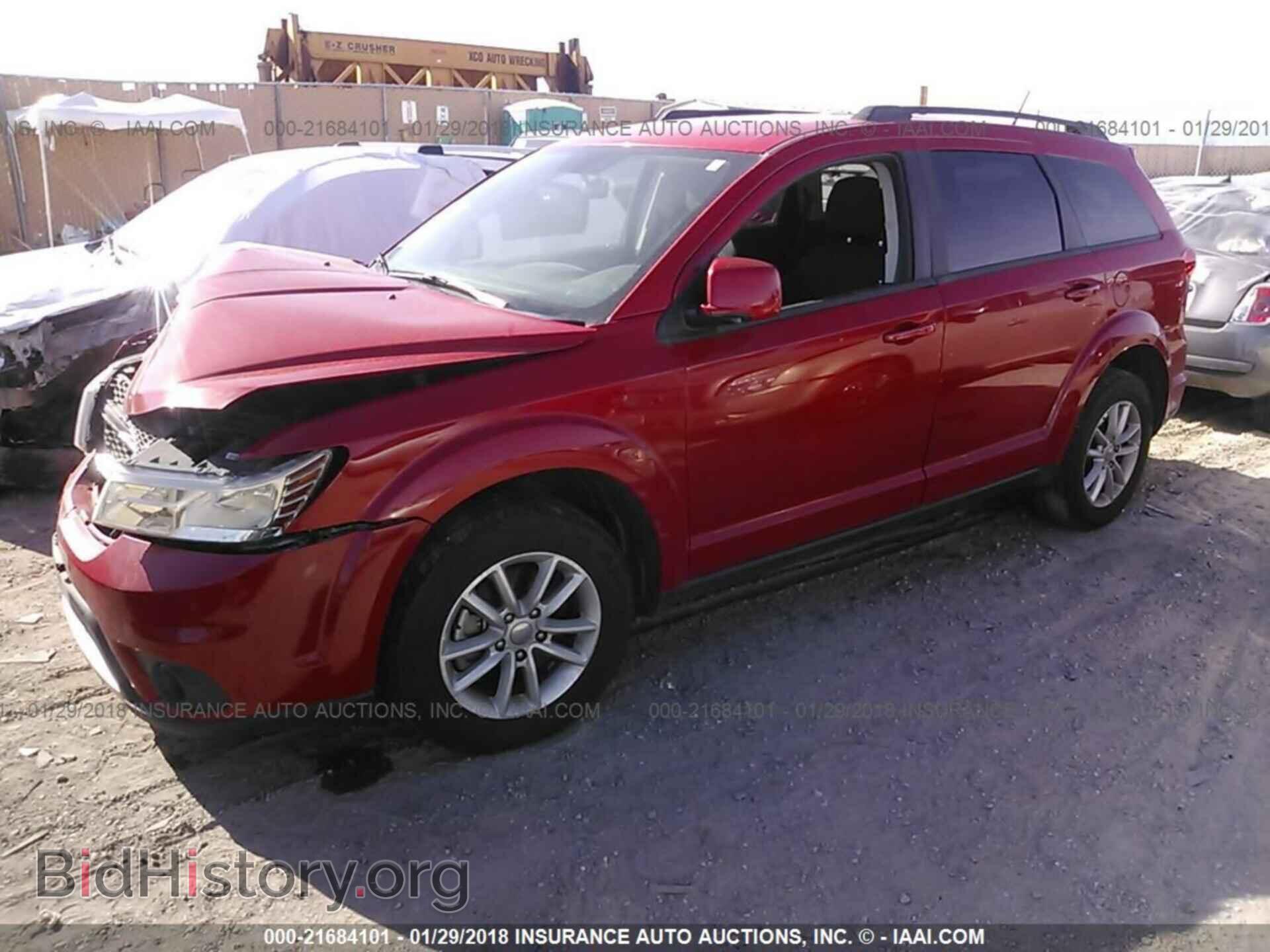 2016 Dodge Journey - VIN: 3C4PDDBG7GT196343 - Фото 2