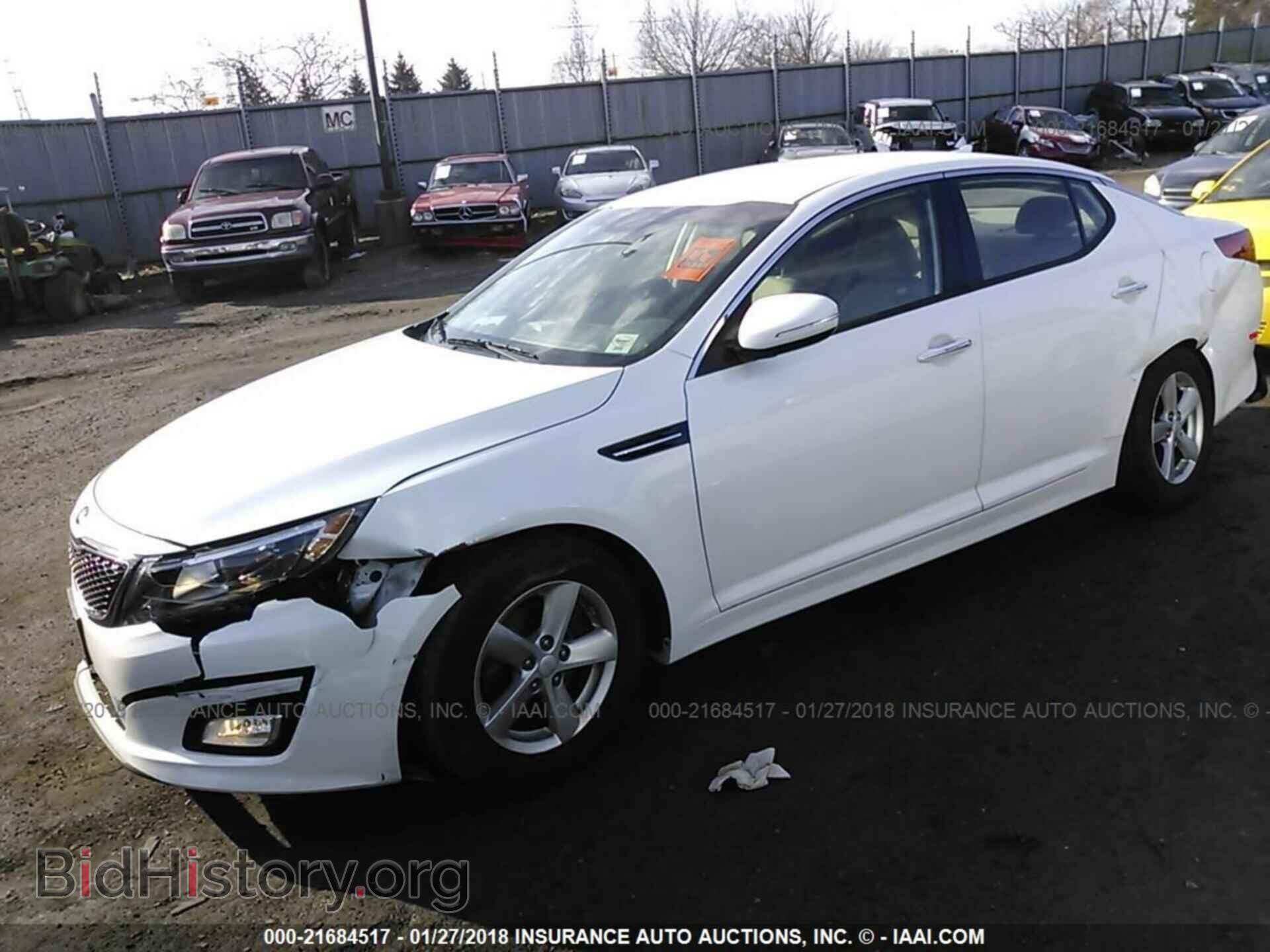 2015 Kia Optima - VIN: KNAGM4A73F5641657 - Фото 2