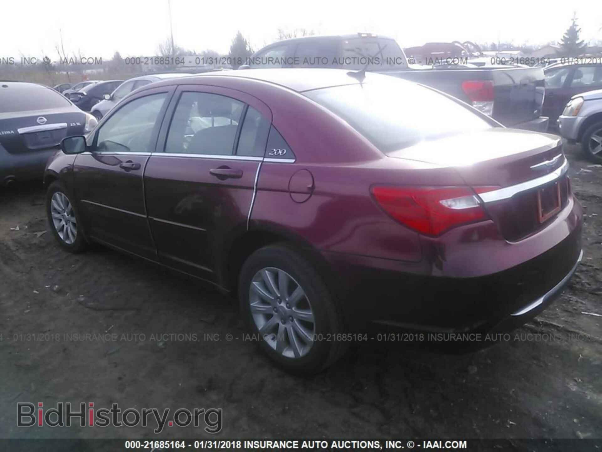 2012 Chrysler 200 - VIN: 1C3CCBBB7CN239314 - Фото 3