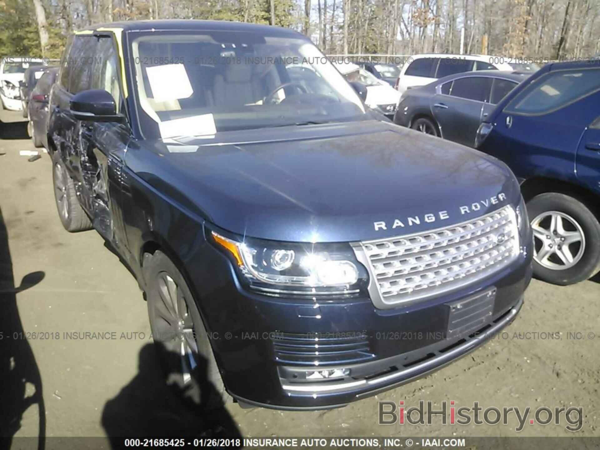 Photo SALGS2PF2GA311862 - Land rover Range rover 2016