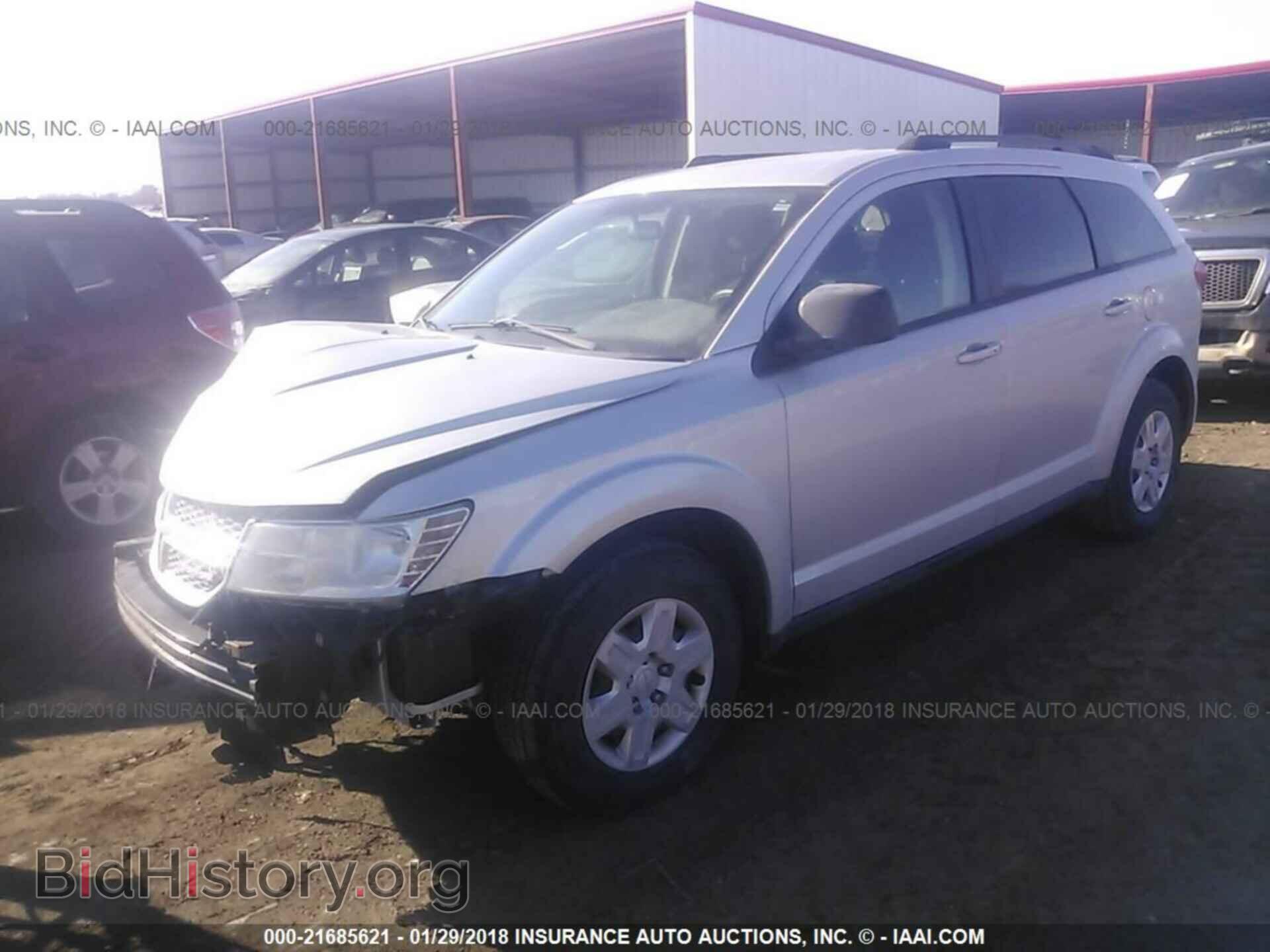 2011 Dodge Journey - VIN: 3D4PG4FB3BT516193 - Фото 2