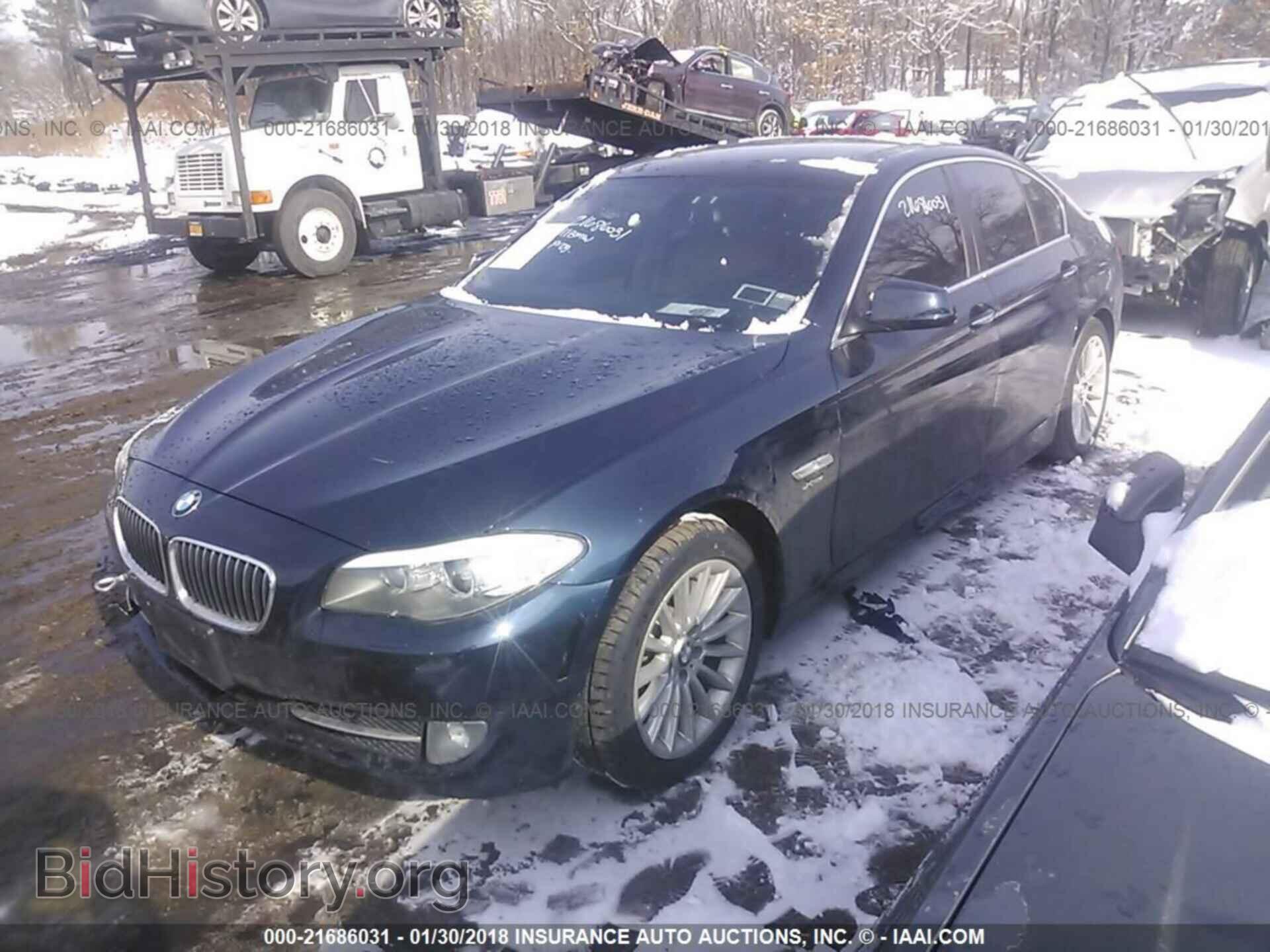 2011 Bmw 535 - VIN: WBAFU7C51BC870627 - Фото 2