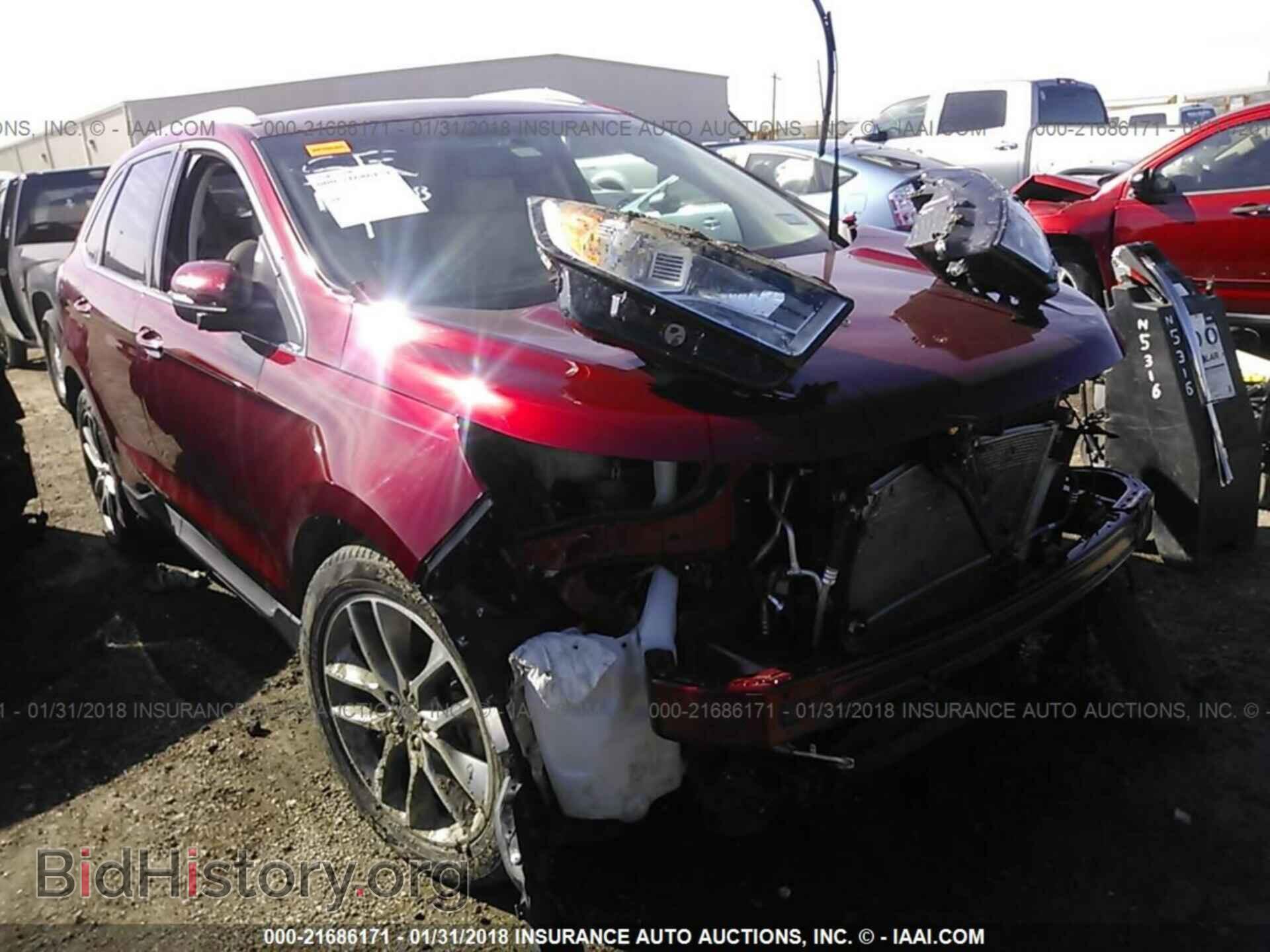 Фотография 2FMPK3K84GBB88488 - Ford Edge 2016