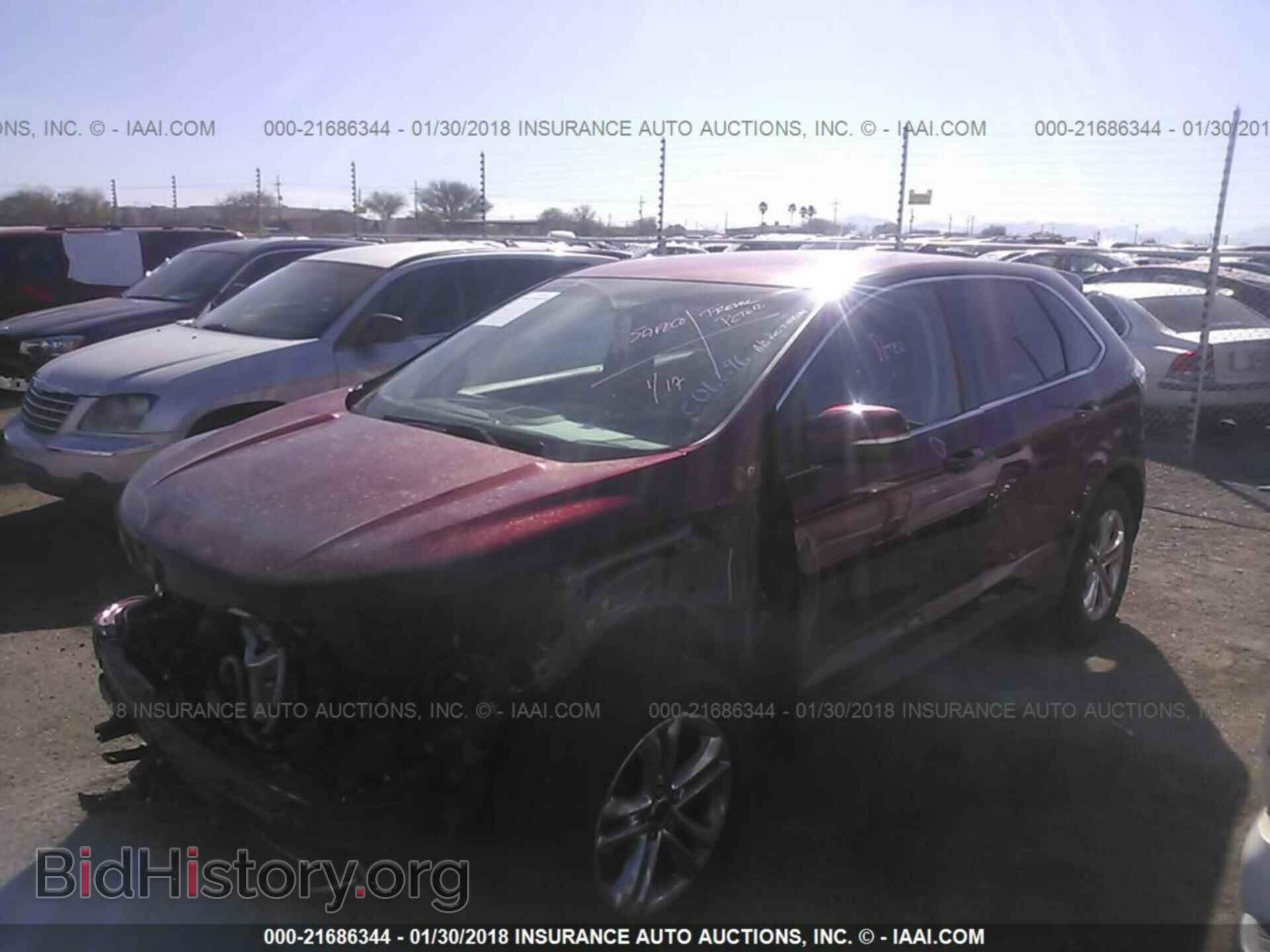 2015 Ford Edge - VIN: 2FMTK3J86FBC06696 - Photo 2