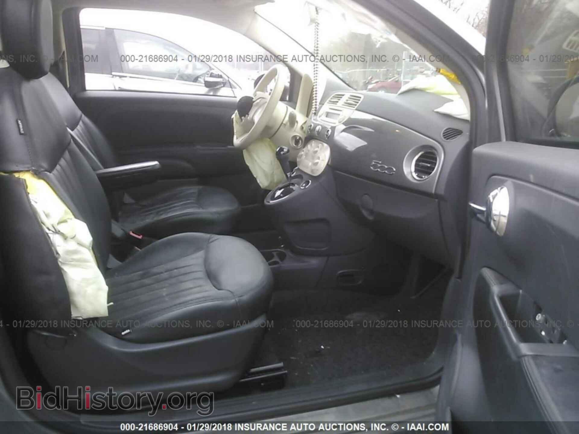2012 Fiat 500 - VIN: 3C3CFFAR7CT112611 - Фото 5