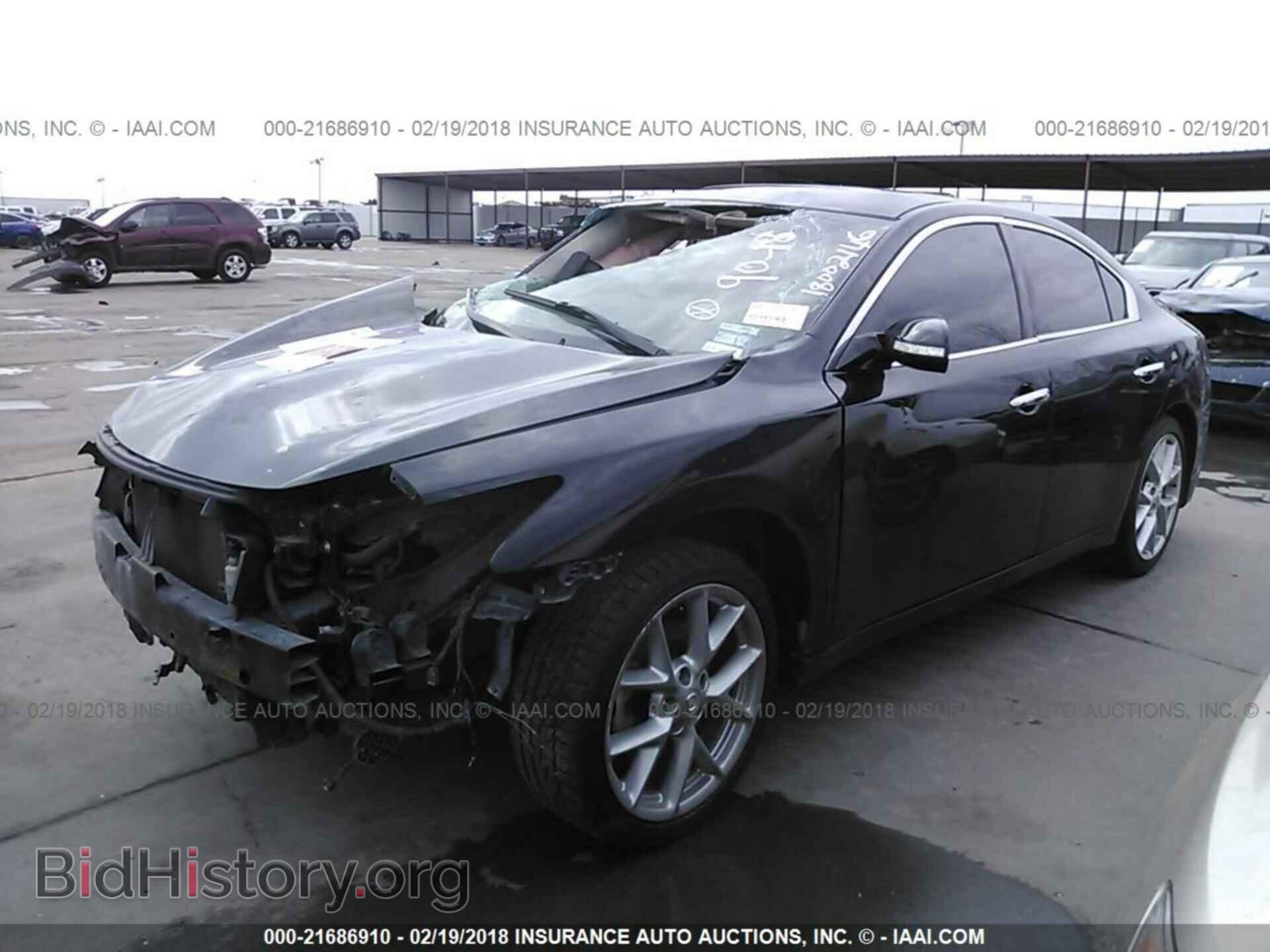 2011 Nissan Maxima - VIN: 1N4AA5AP1BC840323 - Фото 2