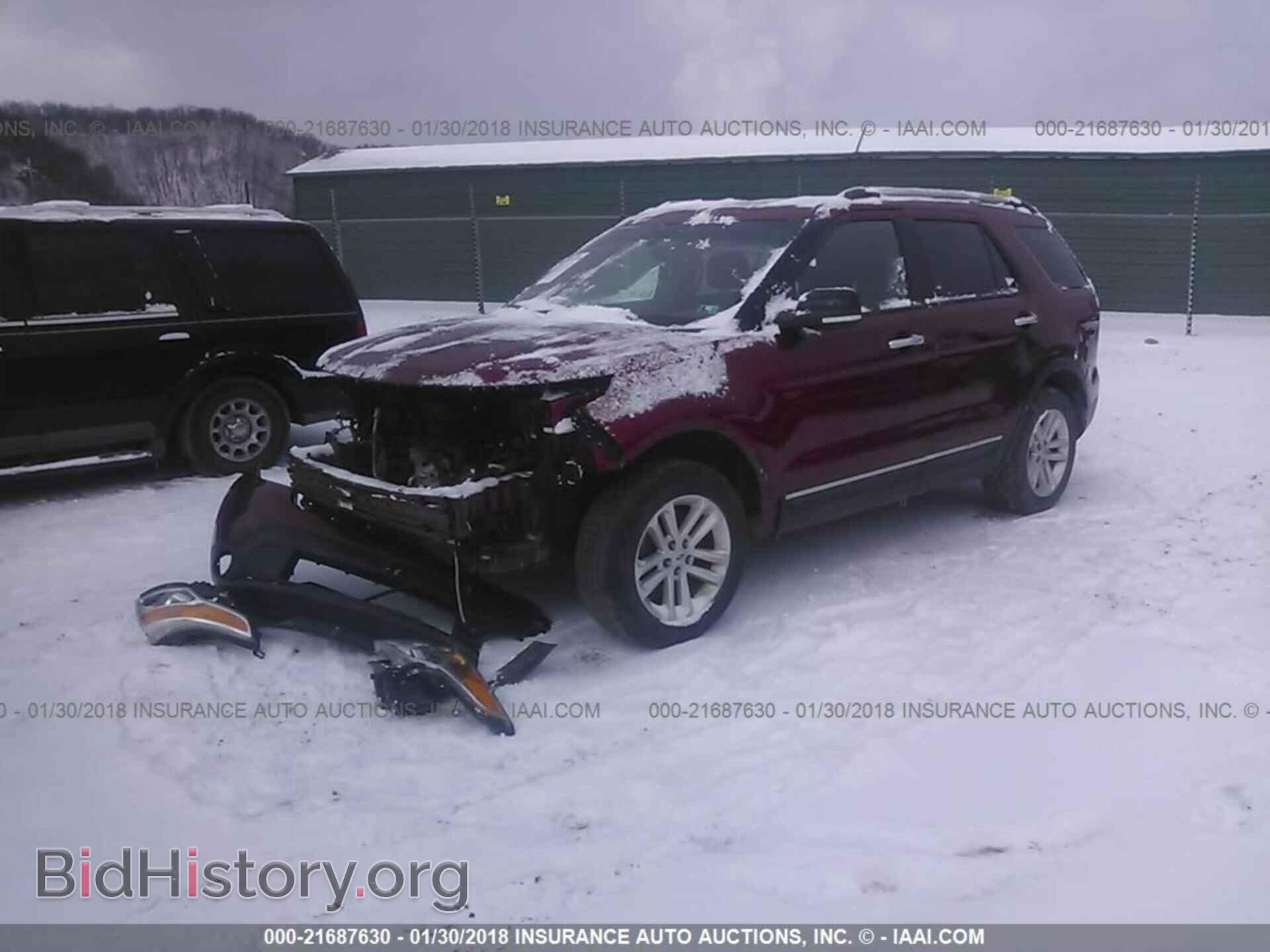 2014 Ford Explorer - VIN: 1FM5K8D82EGA53551 - Фото 2