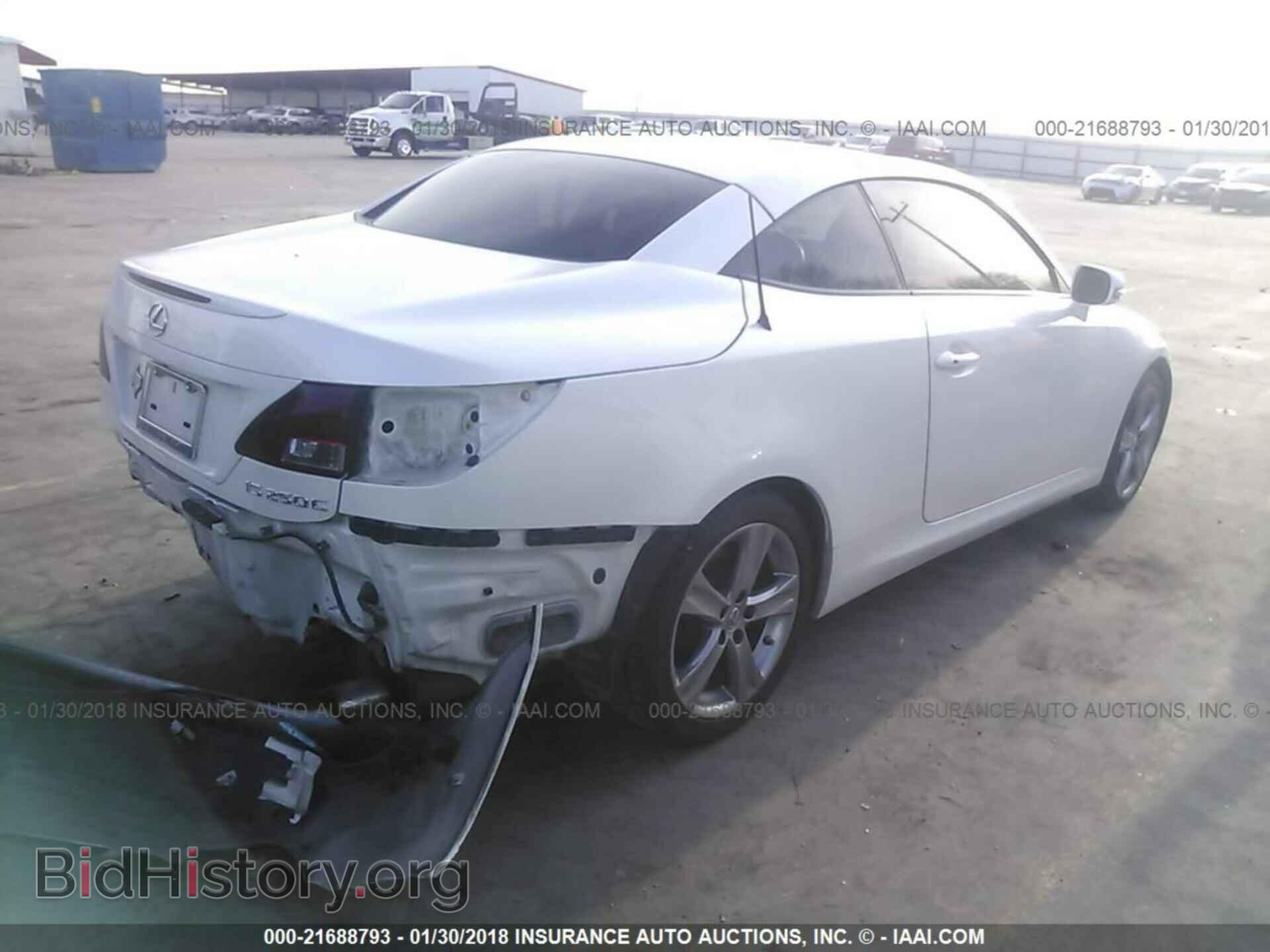 2012 Lexus Is - VIN: JTHFF2C25C2522115 - Photo 4