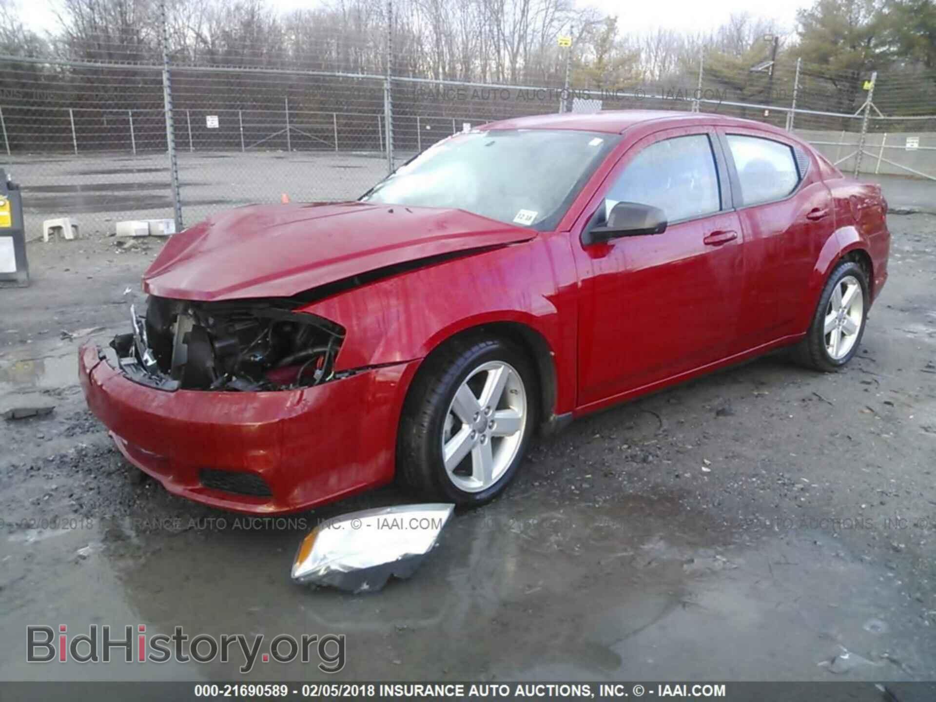 2013 Dodge Avenger - VIN: 1C3CDZAB2DN664822 - Photo 2