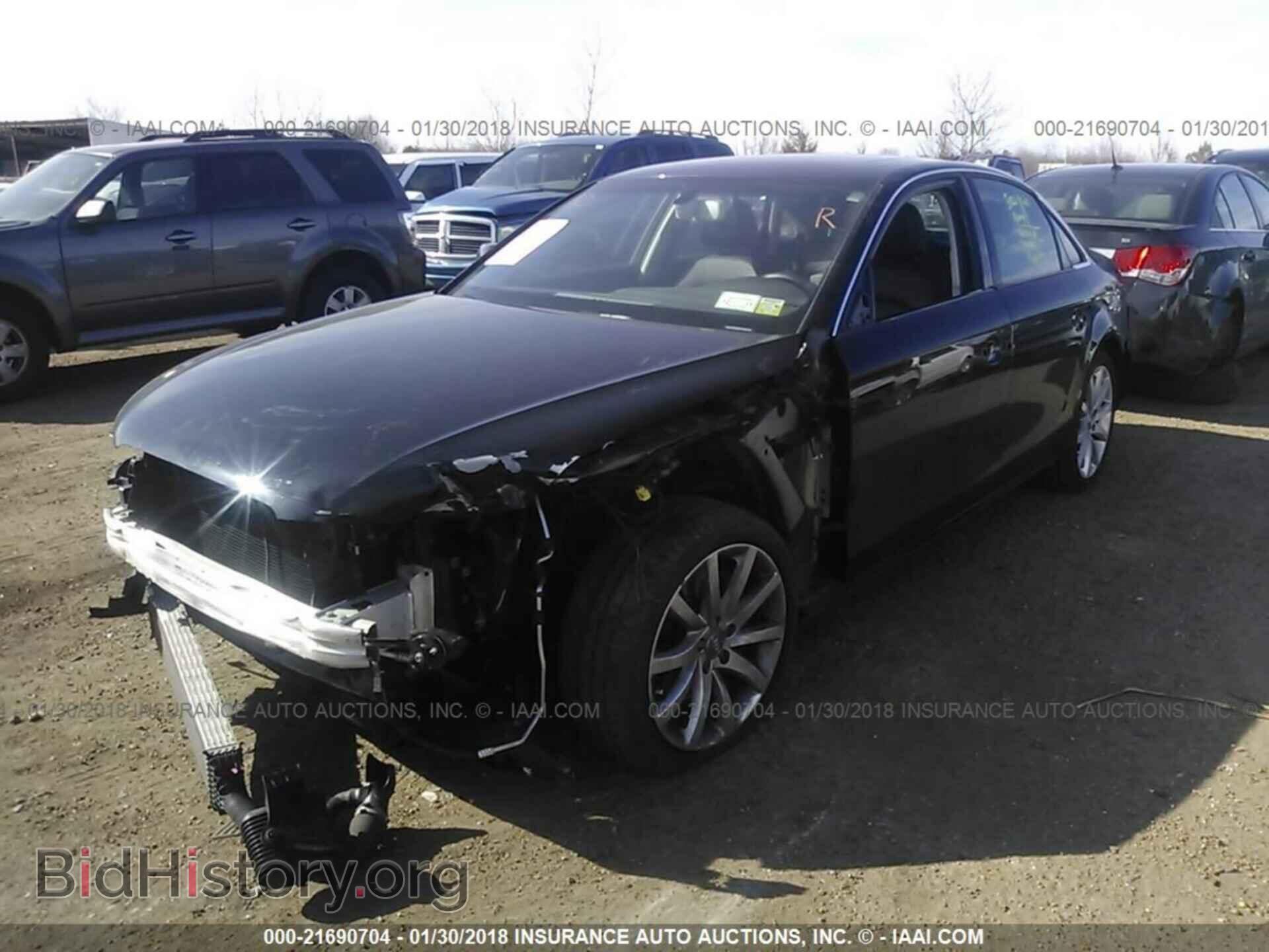 2013 Audi A4 - VIN: WAUFFAFL2DN047732 - Photo 2