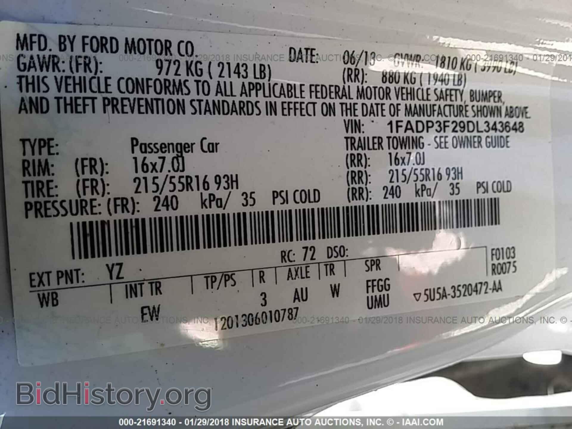 2013 Ford Focus - VIN: 1FADP3F29DL343648 - Photo 9