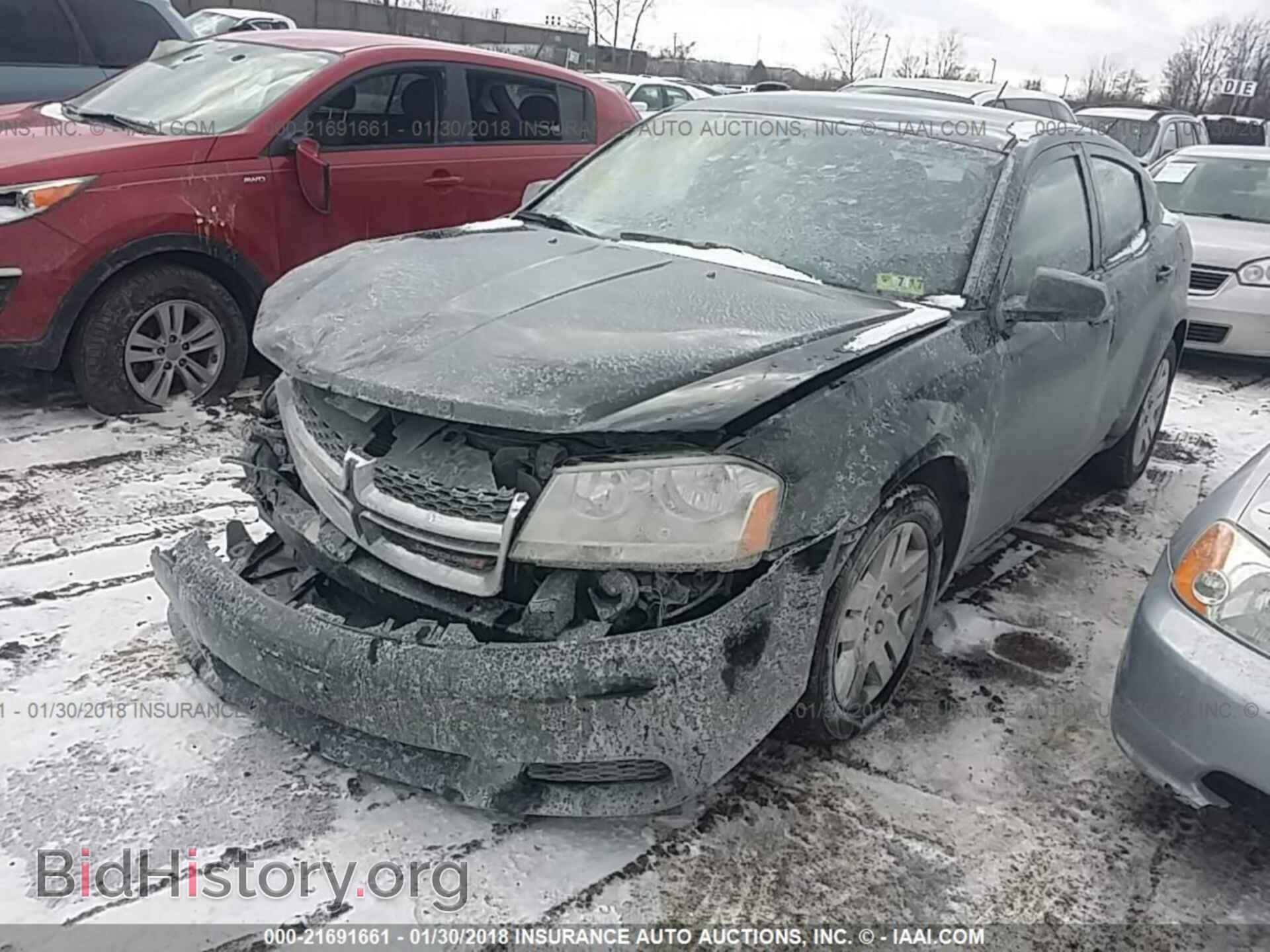 2013 Dodge Avenger - VIN: 1C3CDZAB3DN730472 - Фото 2