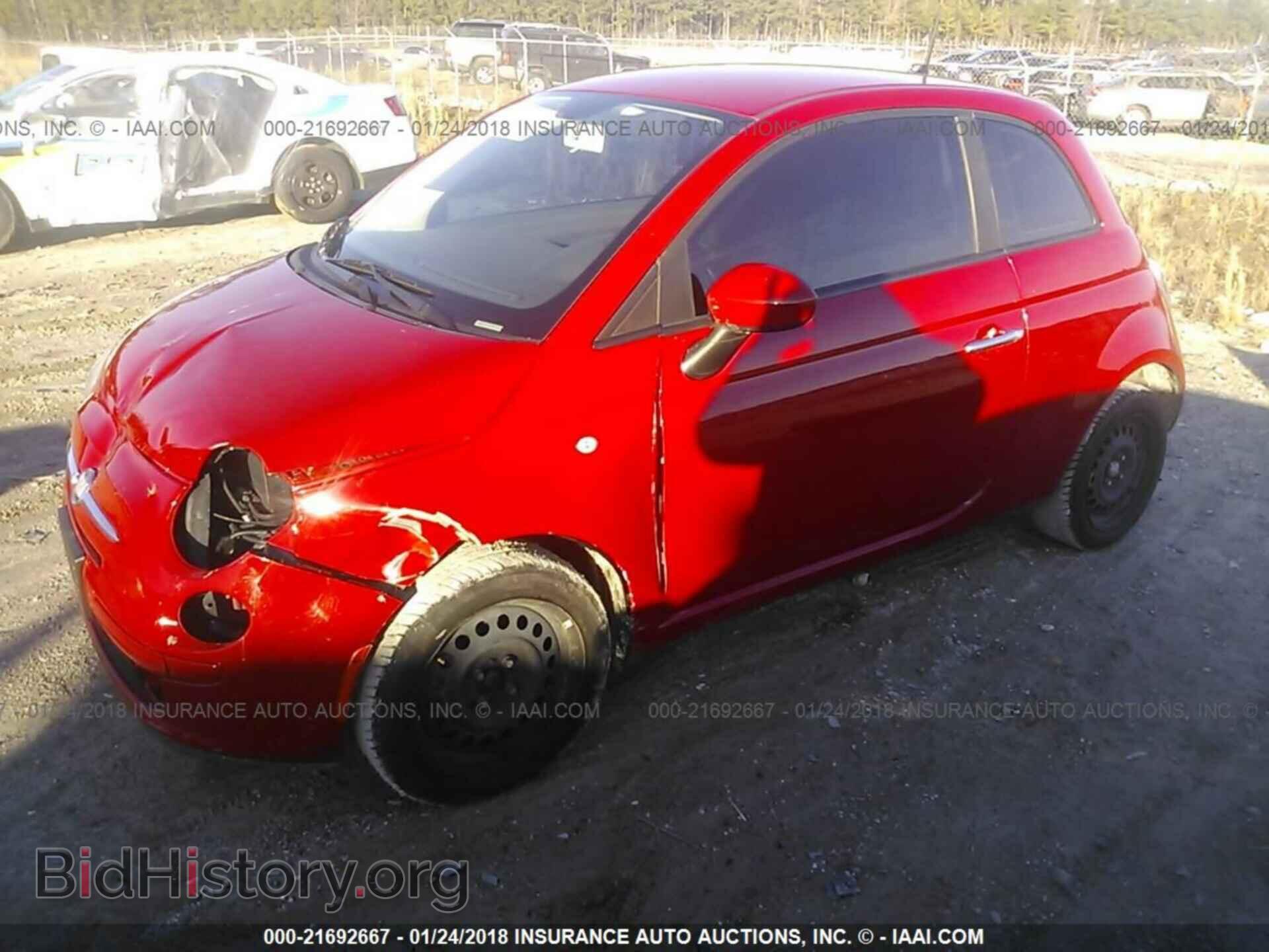 2012 Fiat 500 - VIN: 3C3CFFAR2CT310948 - Photo 2