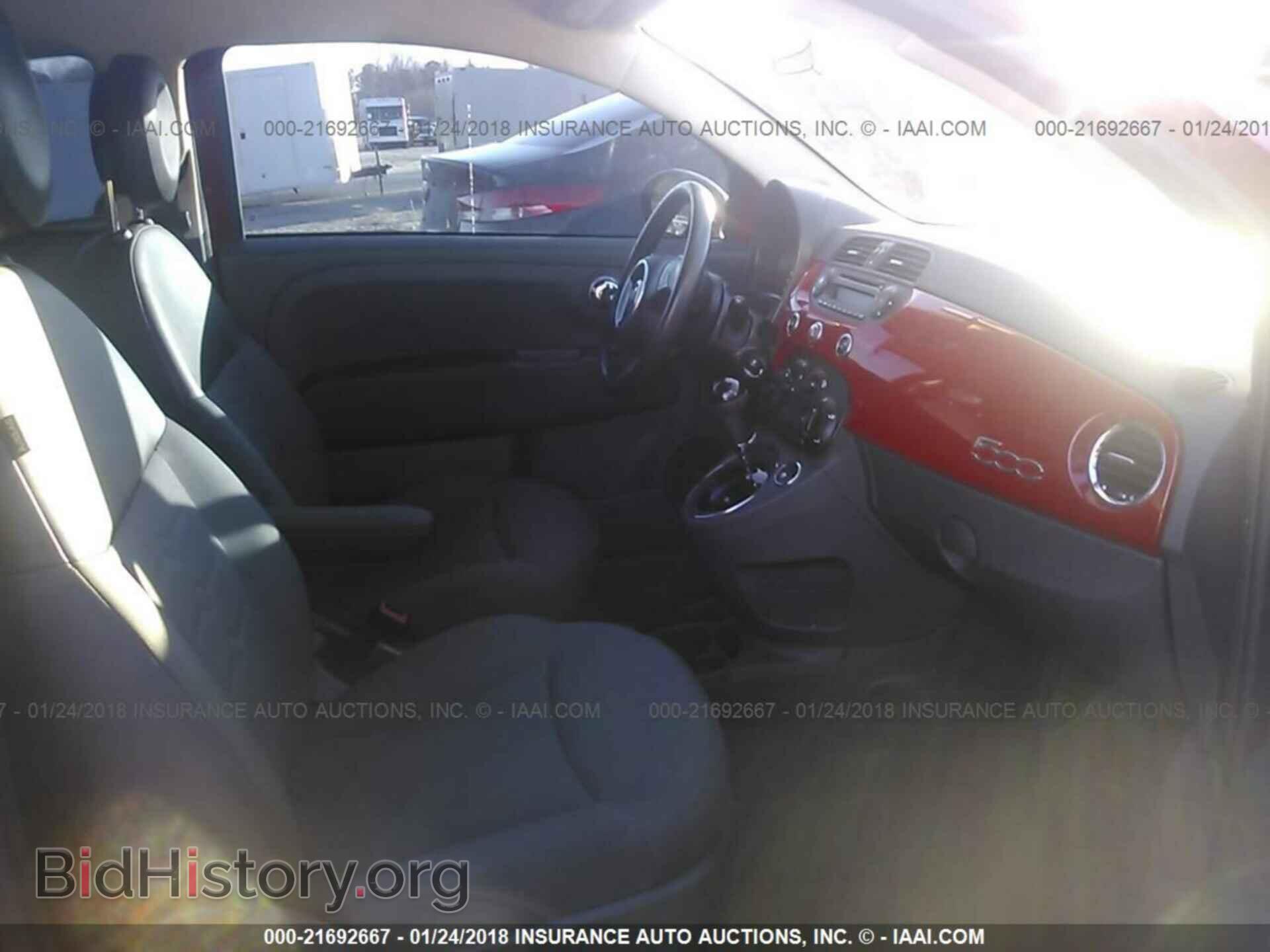 2012 Fiat 500 - VIN: 3C3CFFAR2CT310948 - Photo 5