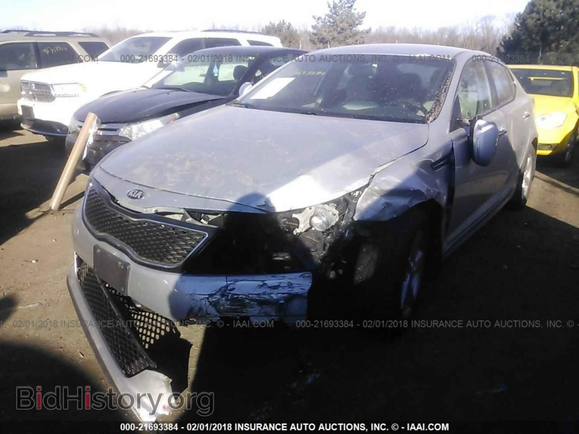 2014 Kia Optima - VIN: KNAGM4A75E5521101 - Photo 2