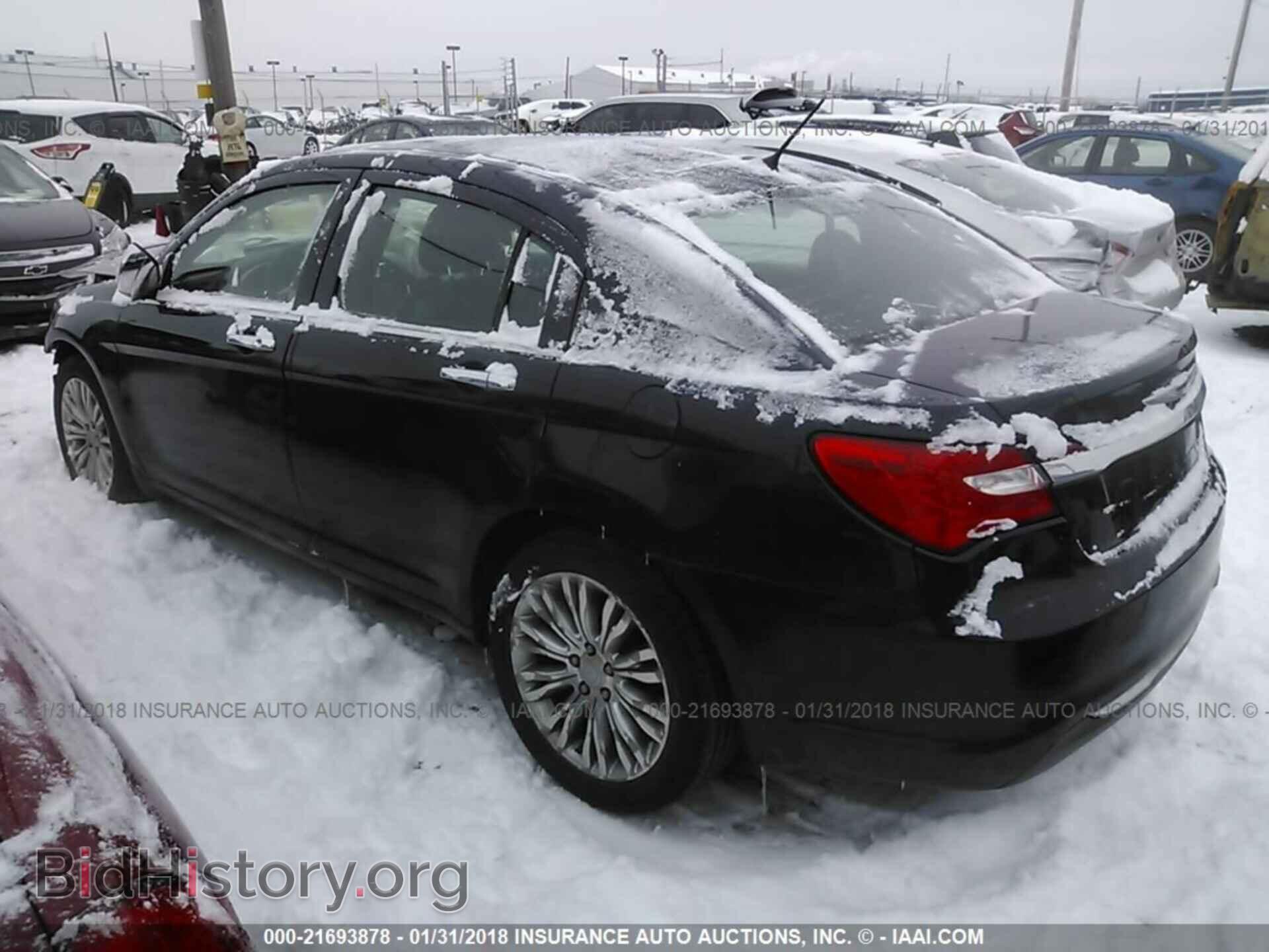 2012 Chrysler 200 - VIN: 1C3CCBCB5CN308371 - Фото 3