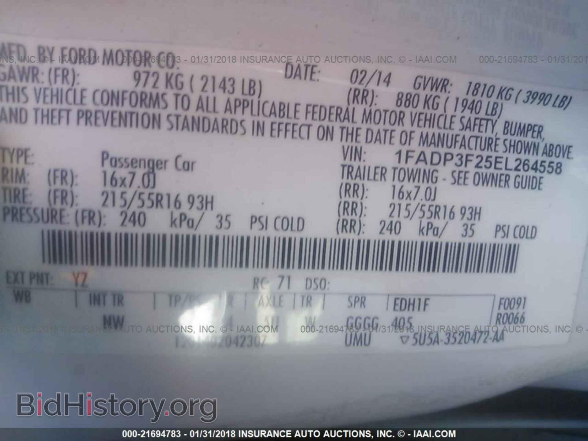 2014 Ford Focus - VIN: 1FADP3F25EL264558 - Photo 9