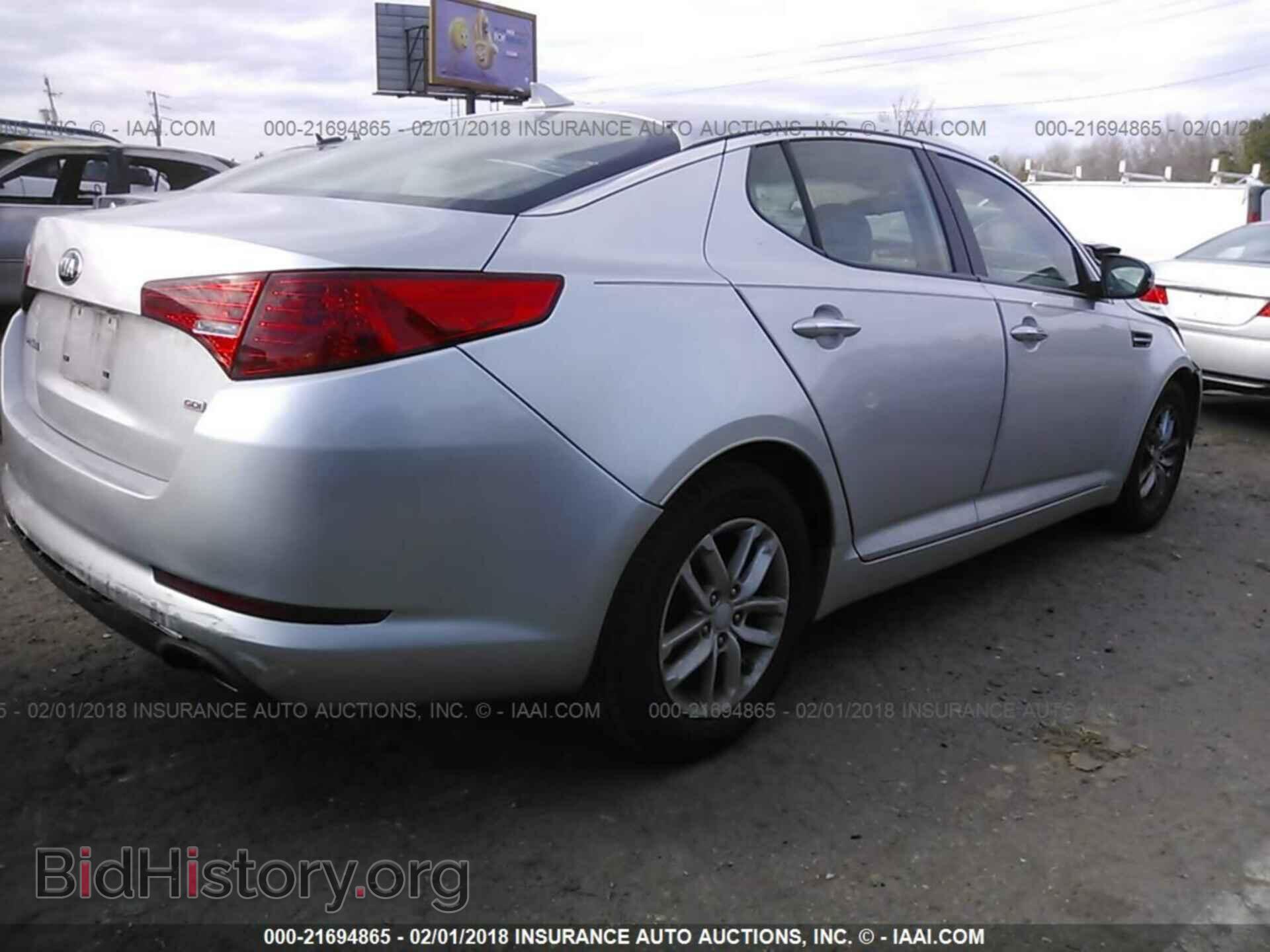 2013 Kia Optima - VIN: KNAGM4A75D5346184 - Фото 4