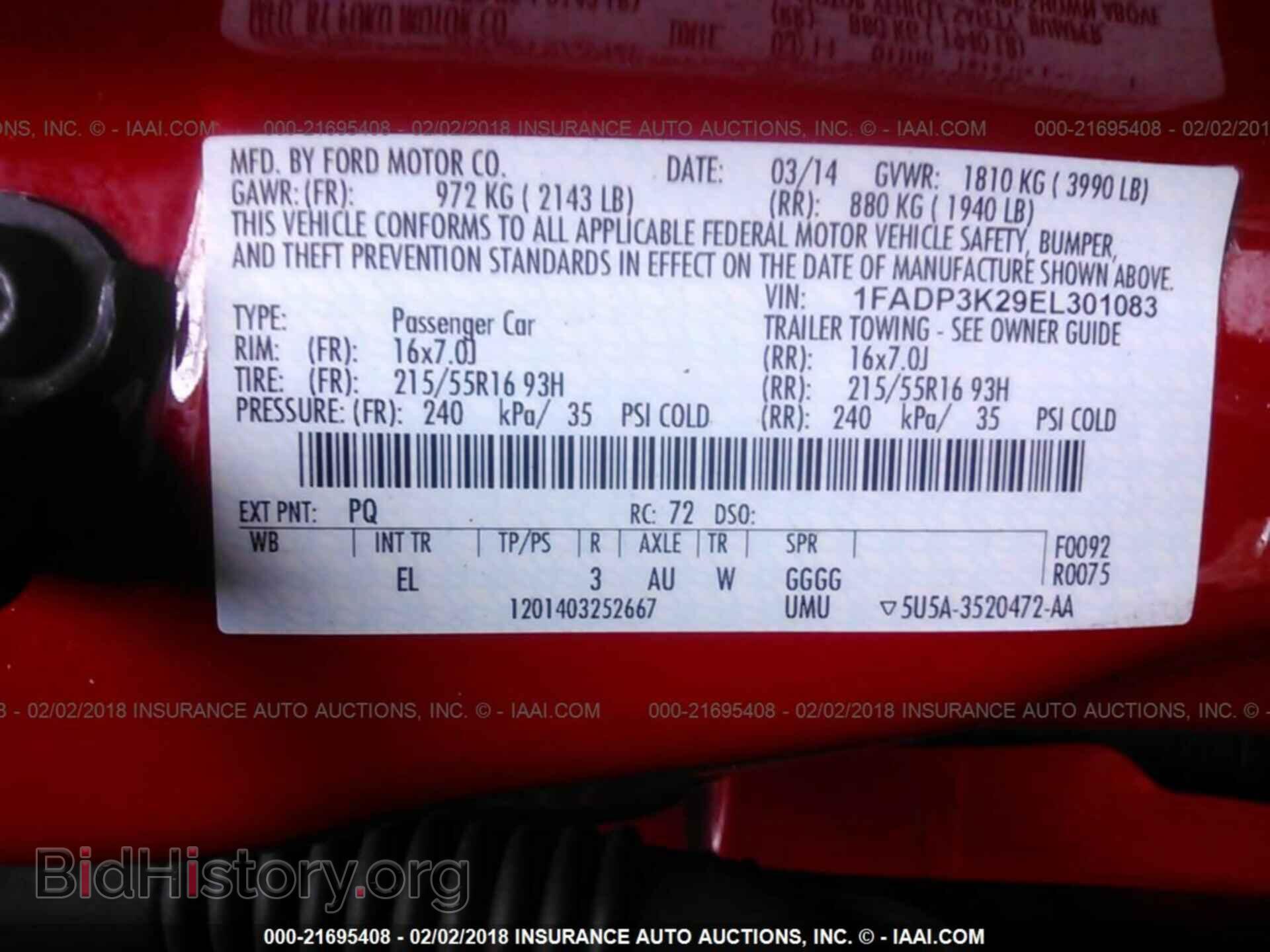 2014 Ford Focus - VIN: 1FADP3K29EL301083 - Photo 9