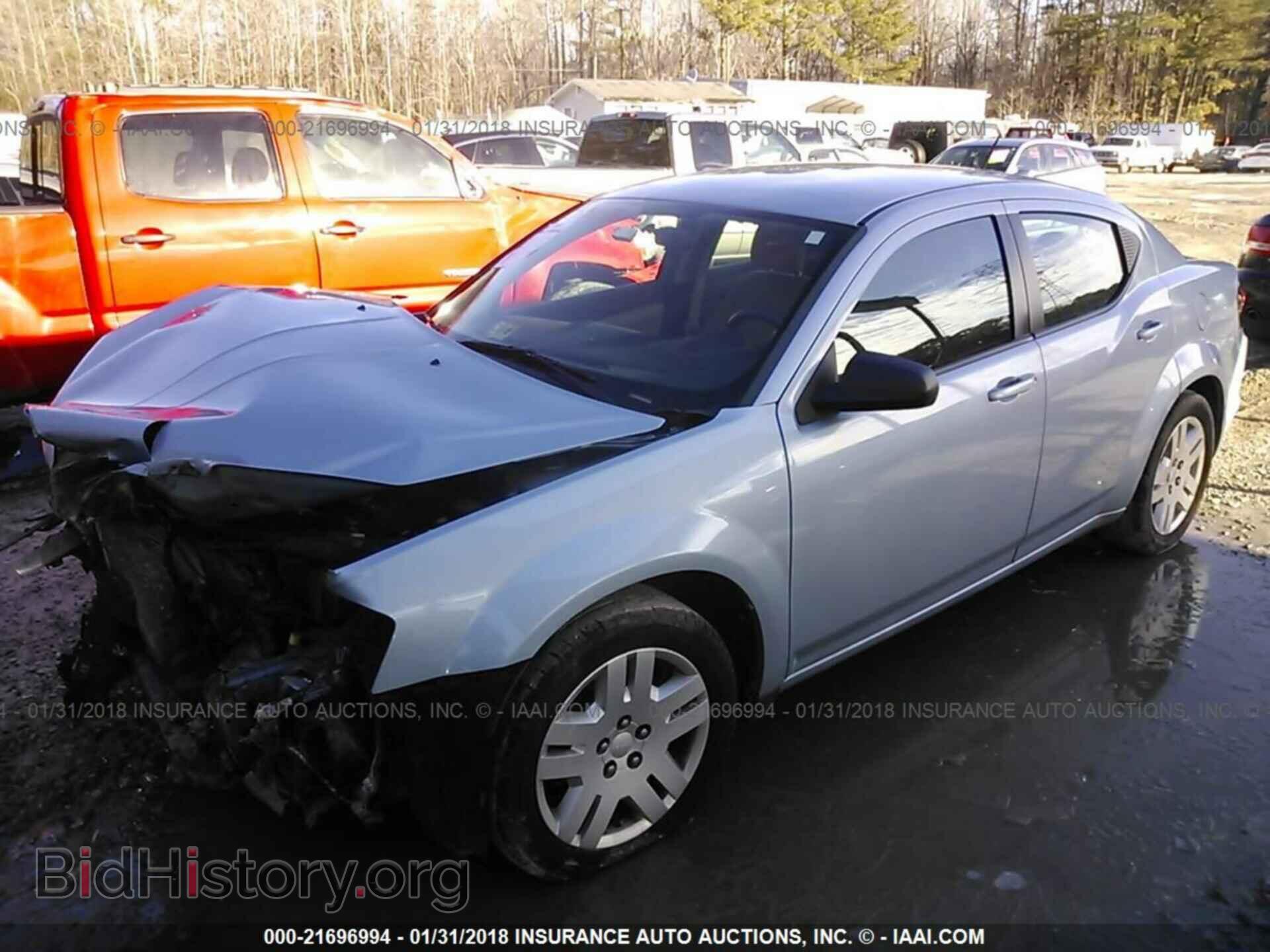 2013 Dodge Avenger - VIN: 1C3CDZAB2DN615538 - Фото 2