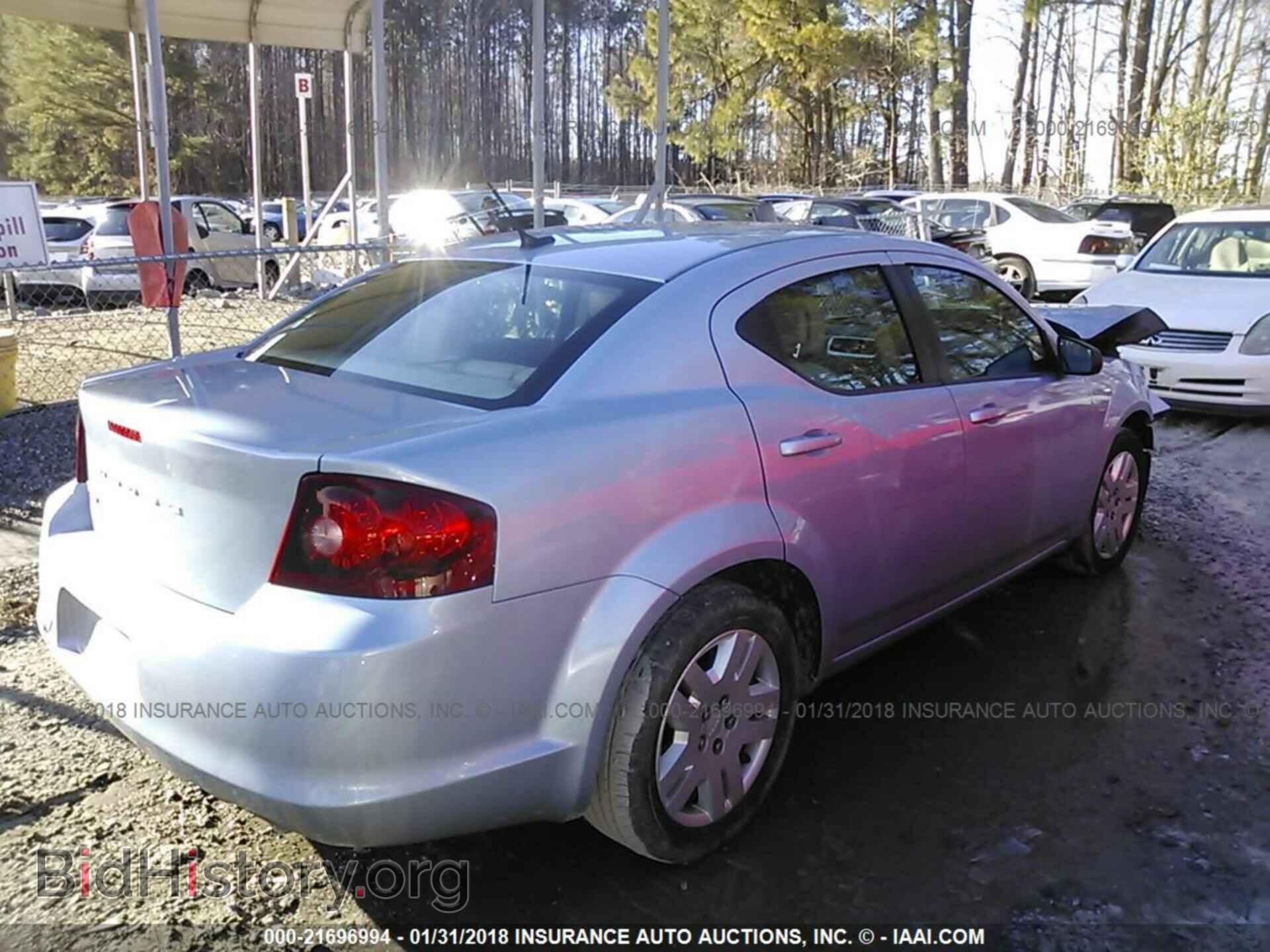 2013 Dodge Avenger - VIN: 1C3CDZAB2DN615538 - Фото 4