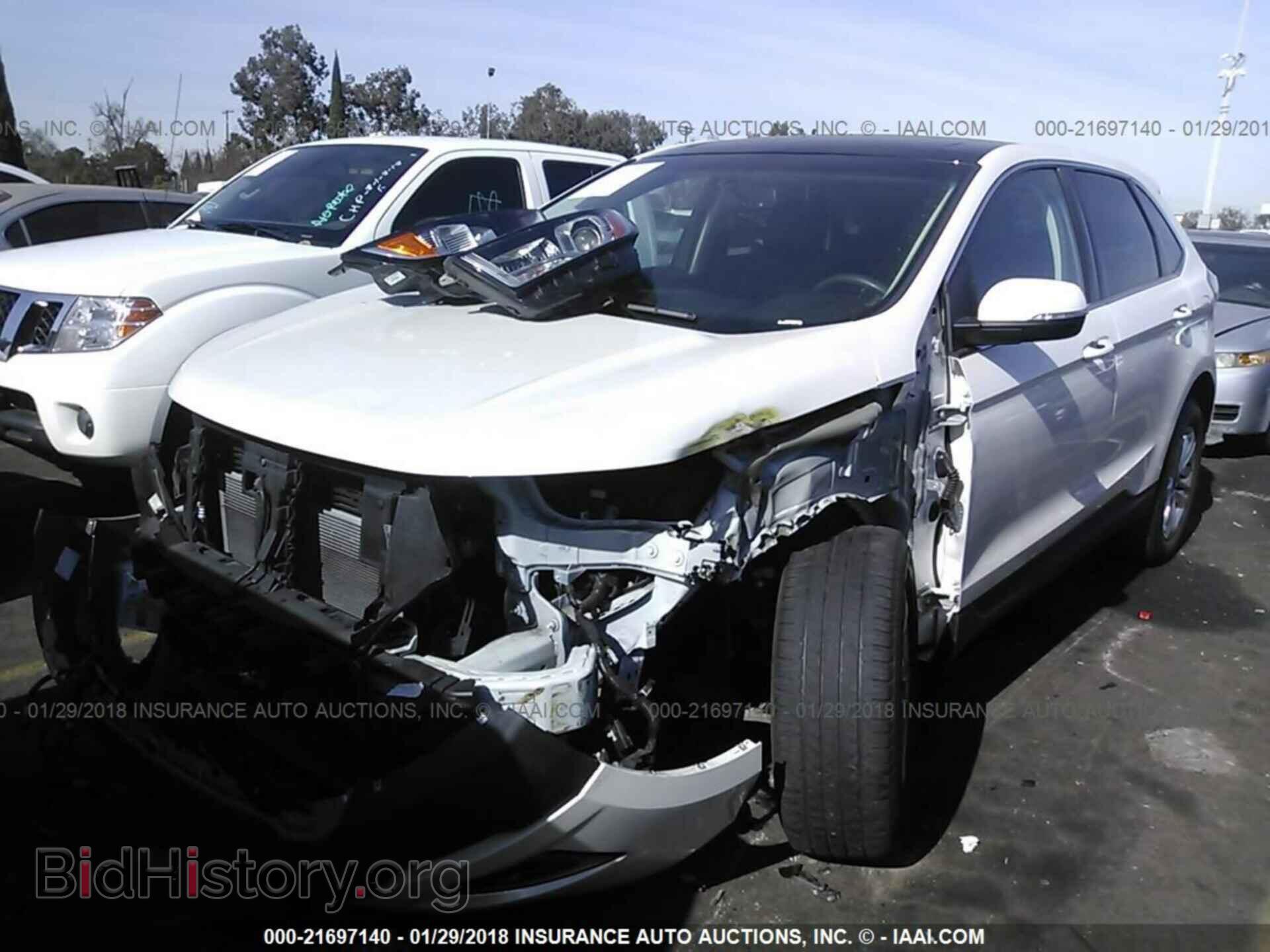 2015 Ford Edge - VIN: 2FMTK3J85FBB45485 - Photo 2