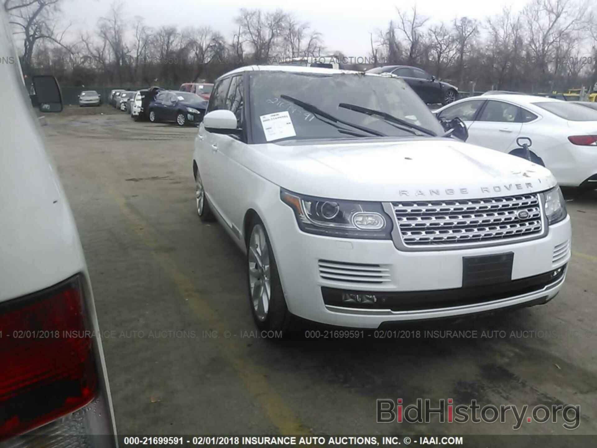 Photo SALGS2VF6EA125094 - Land rover Range rover 2014