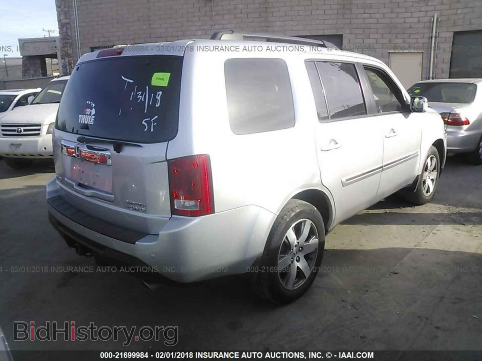 2013 Honda Pilot - VIN: 5FNYF4H91DB078676 - Фото 4