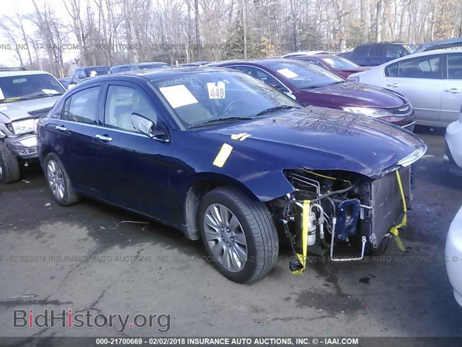 Фотография 1C3CCBAB3EN121720 - Chrysler 200 2014