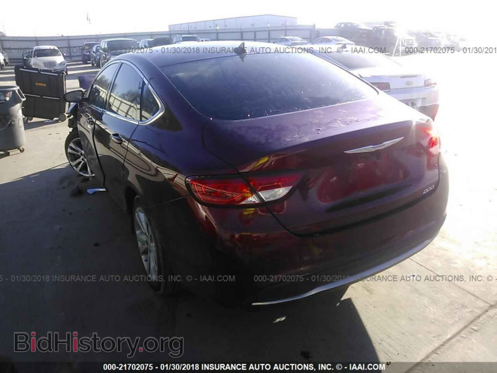 2016 Chrysler 200 - VIN: 1C3CCCAB9GN112951 - Photo 3