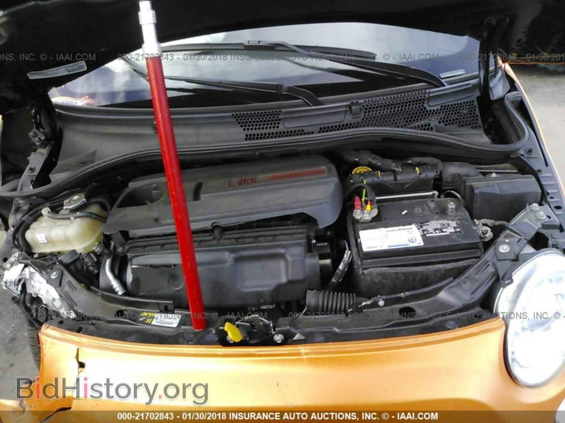 2015 Fiat 500 - VIN: 3C3CFFBRXFT607839 - Фото 10