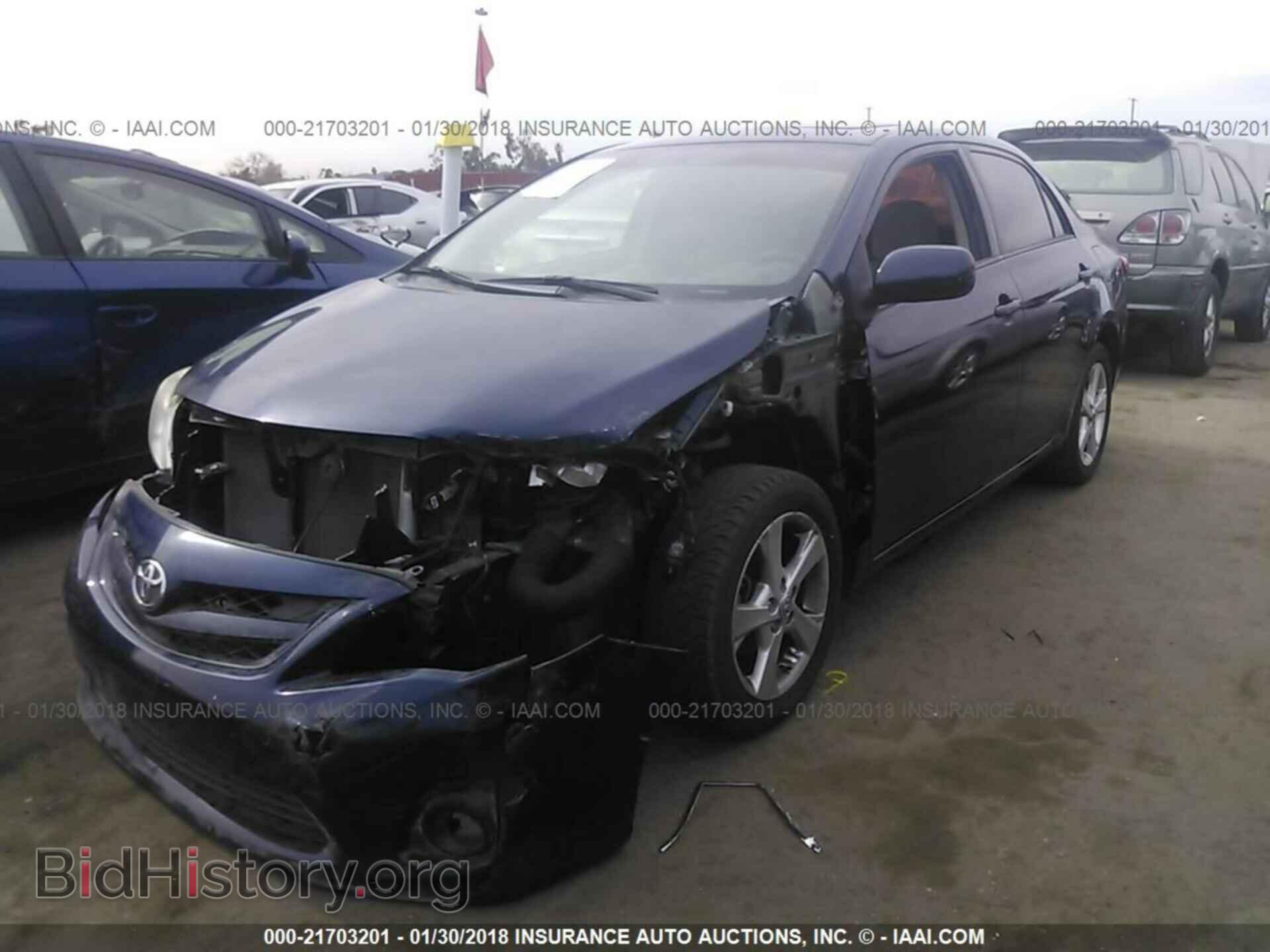 2012 Toyota Corolla - VIN: 5YFBU4EEXCP033588 - Фото 2