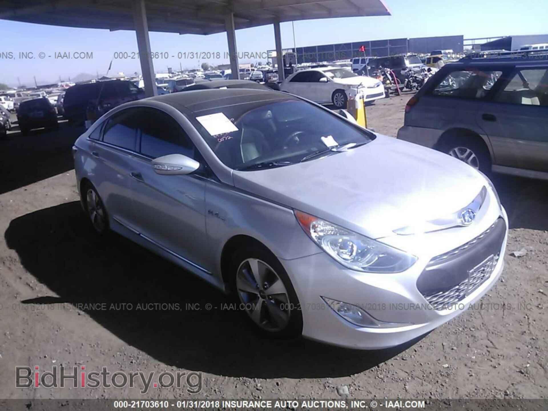 Фотография KMHEC4A43CA040072 - Hyundai Sonata 2012