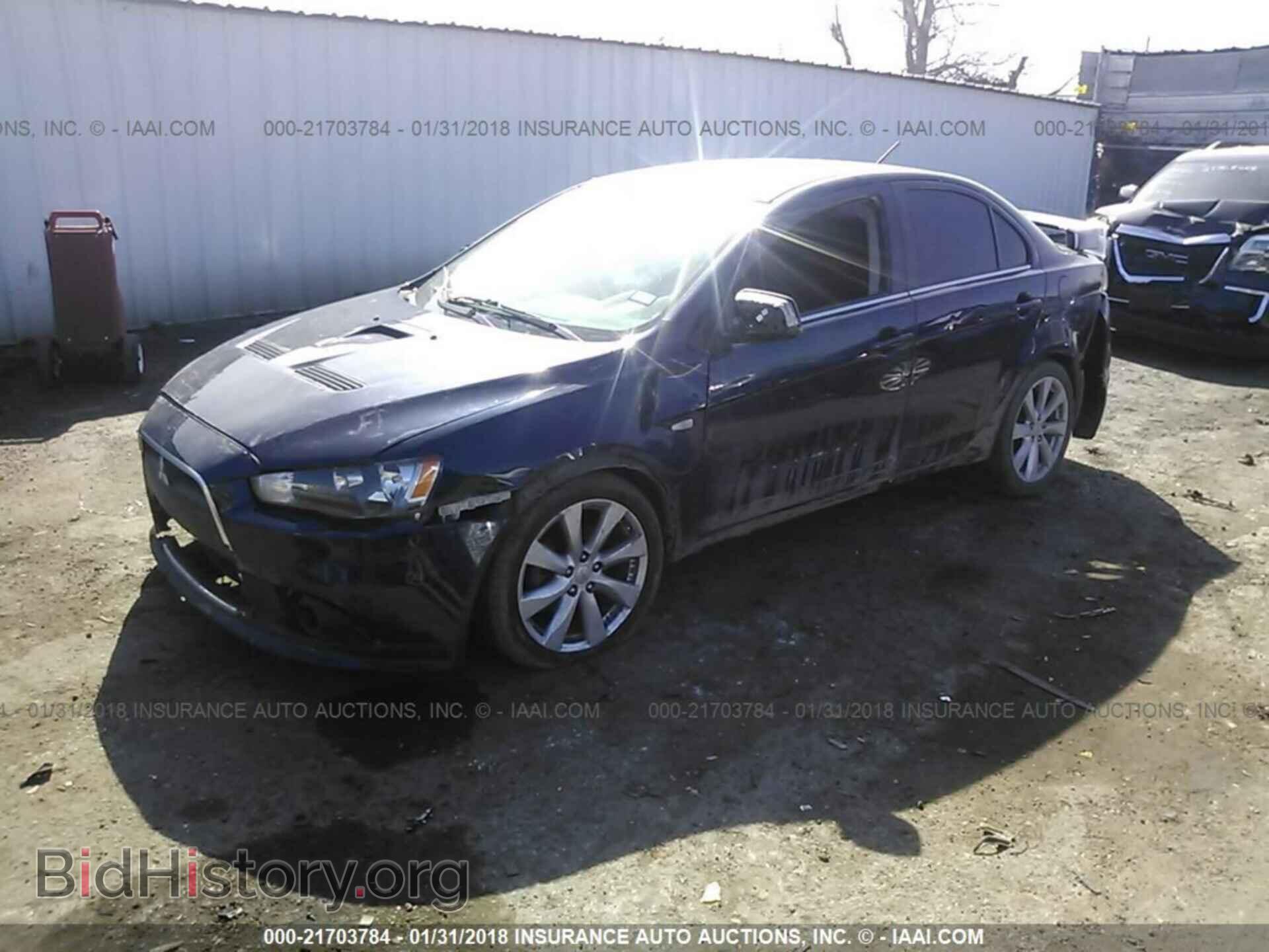 2013 Mitsubishi Lancer - VIN: JA32V6FV0DU022061 - Фото 2