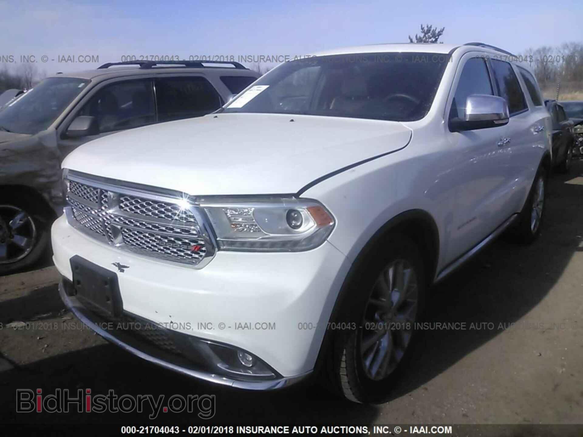2014 Dodge Durango - VIN: 1C4RDJEG1EC556718 - Фото 2