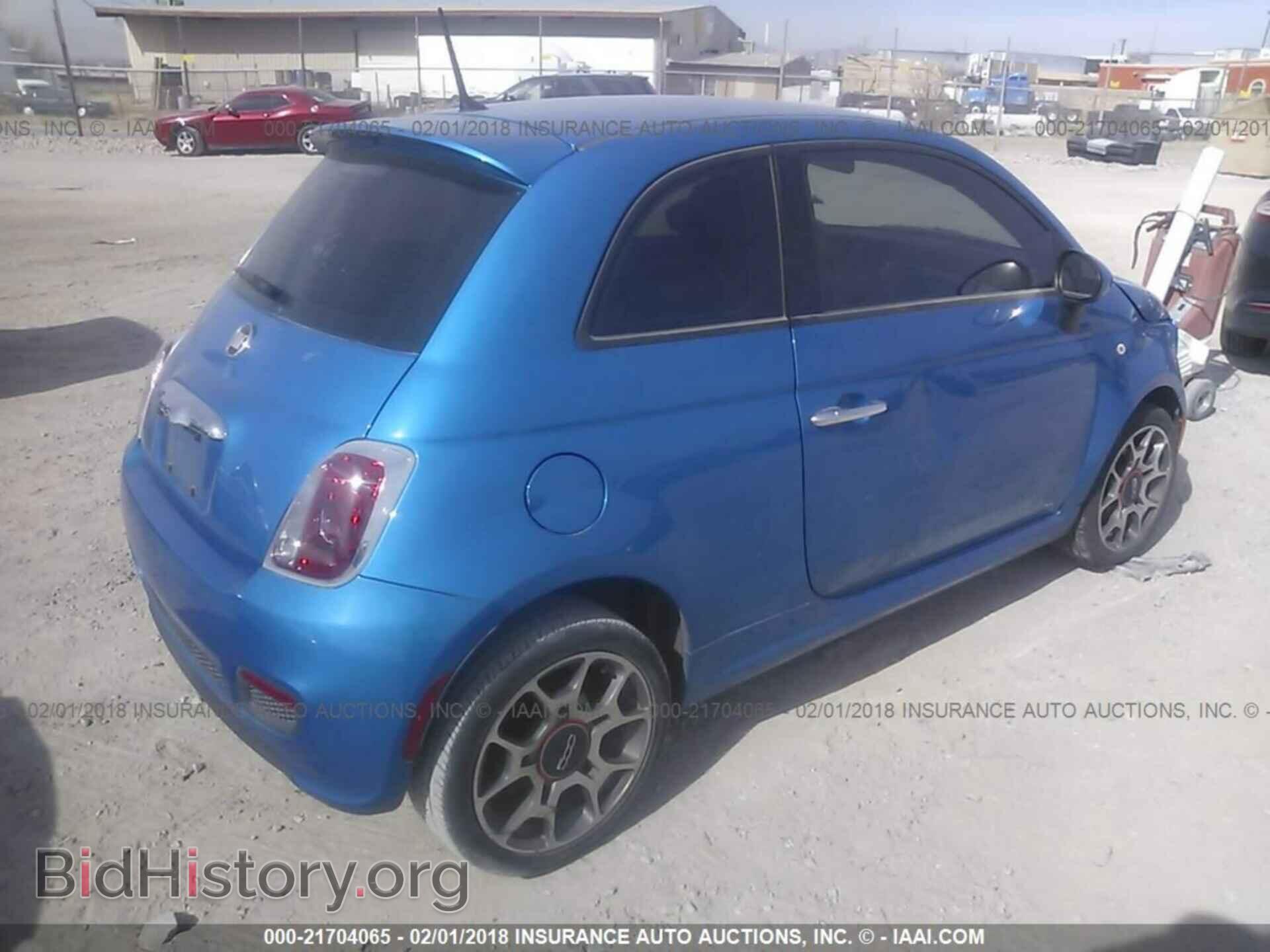2015 Fiat 500 - VIN: 3C3CFFBRXFT755943 - Photo 4