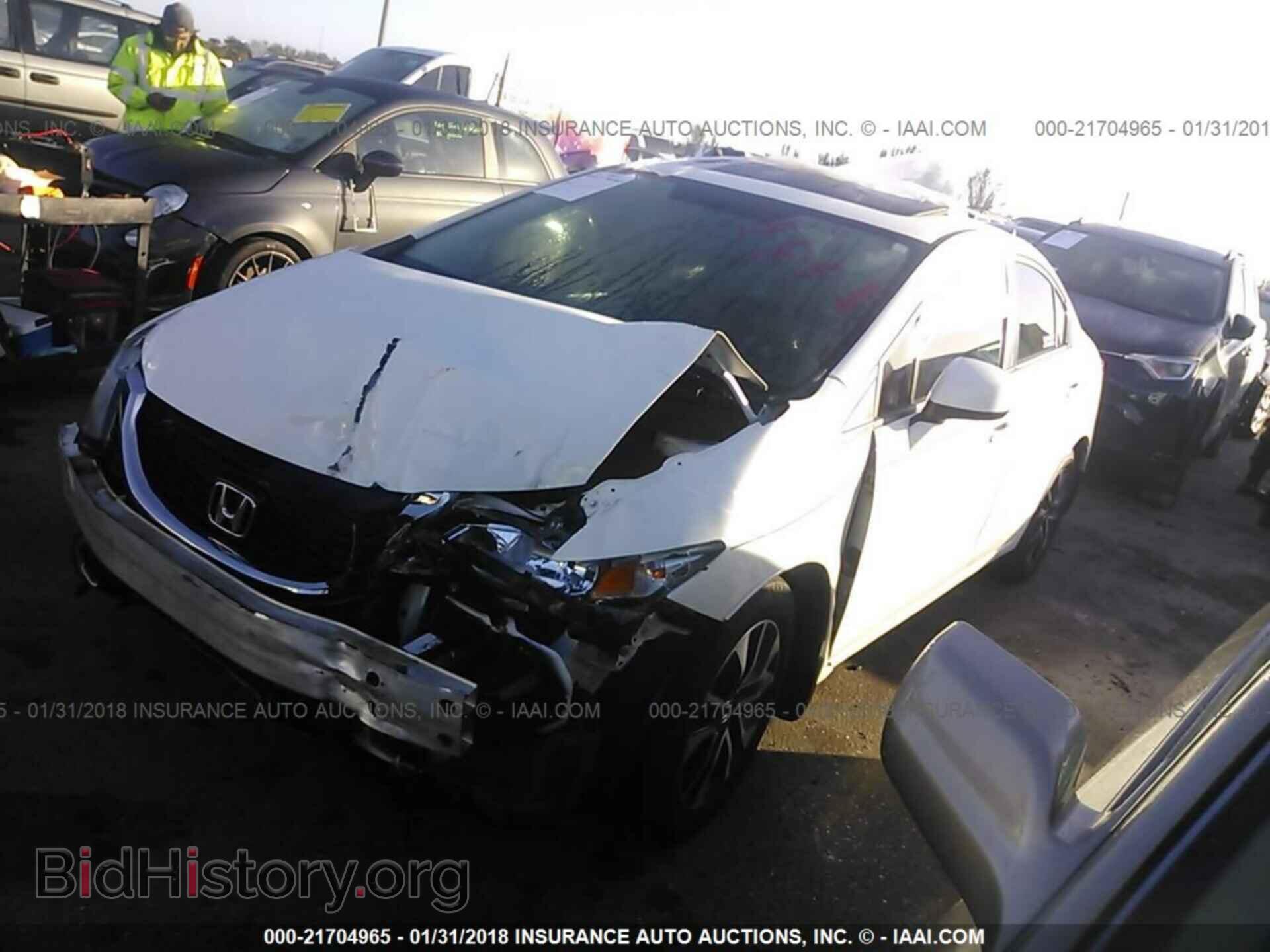 2013 Honda Civic - VIN: 19XFB2F94DE009187 - Фото 2