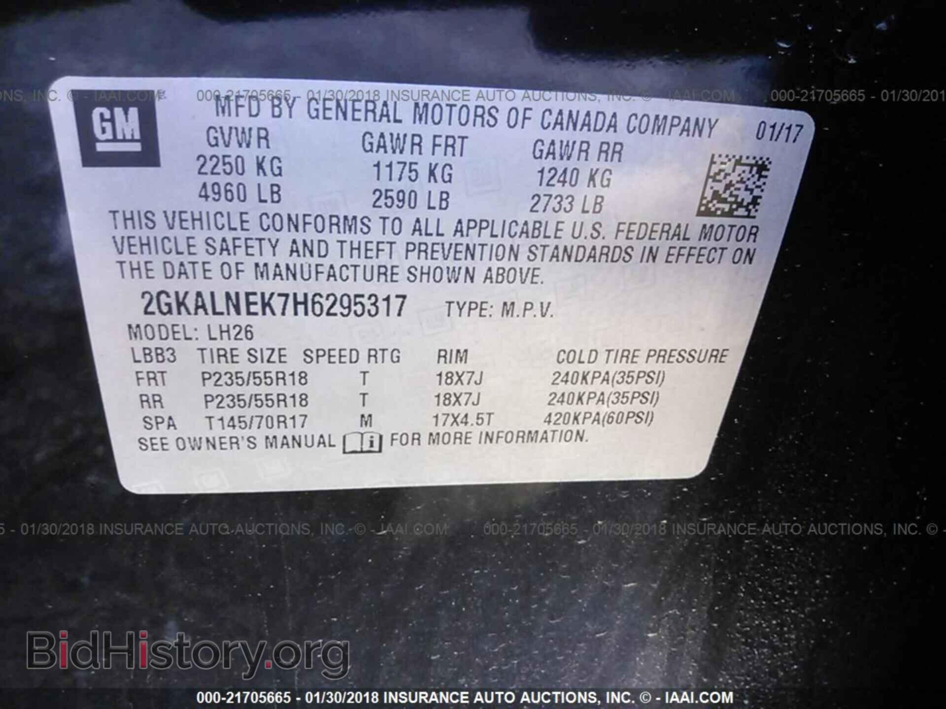 2017 Gmc Terrain - VIN: 2GKALNEK7H6295317 - Photo 9