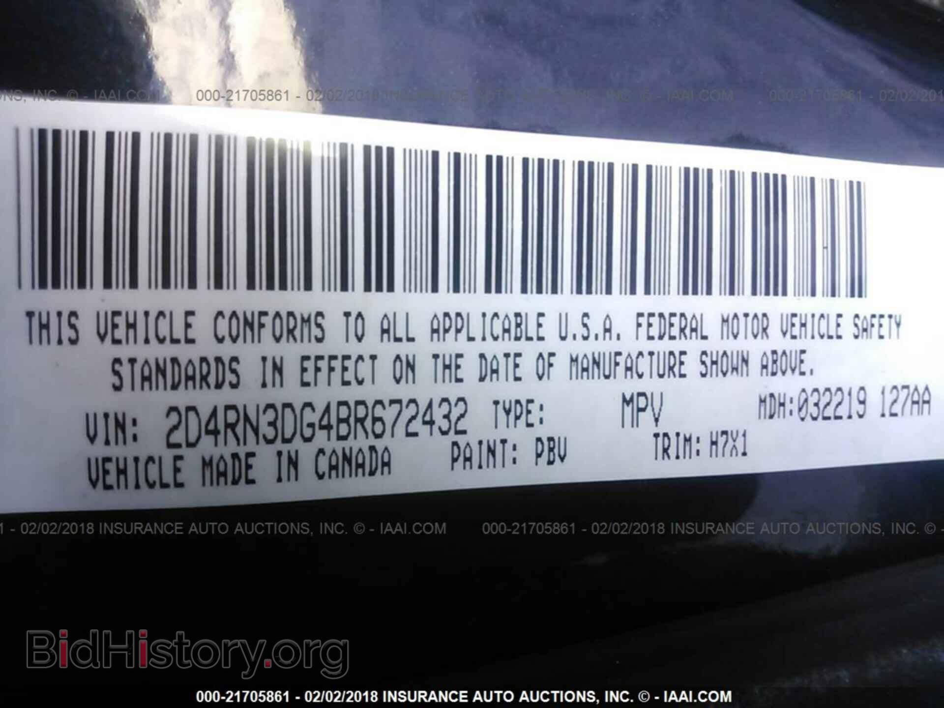 2011 Dodge Grand caravan - VIN: 2D4RN3DG4BR672432 - Photo 9