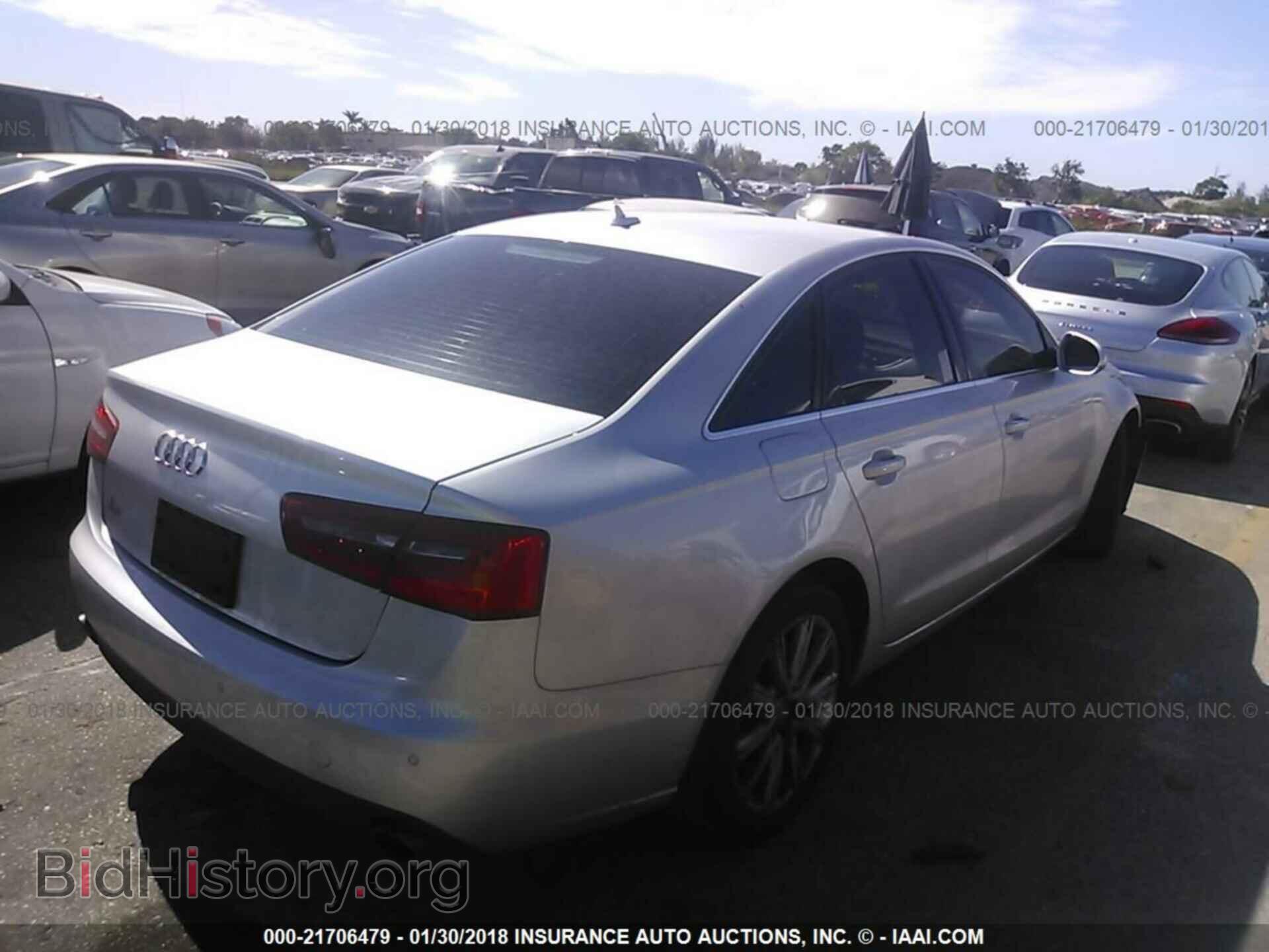 2013 Audi A6 - VIN: WAUDFAFC3DN009966 - Фото 4