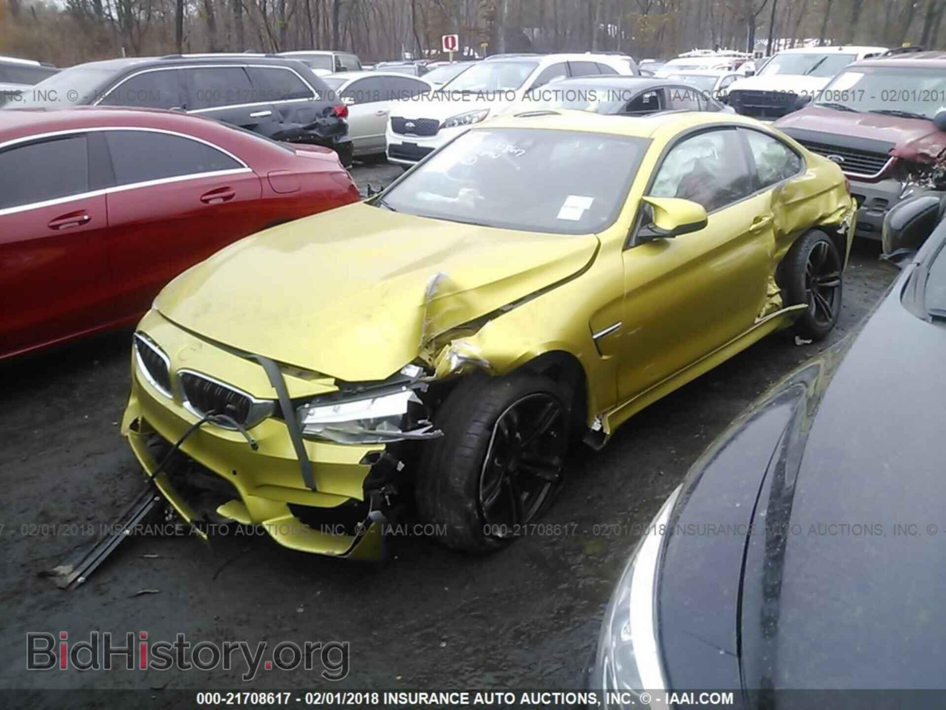 2015 Bmw M4 - VIN: WBS3R9C56FK329421 - Фото 2