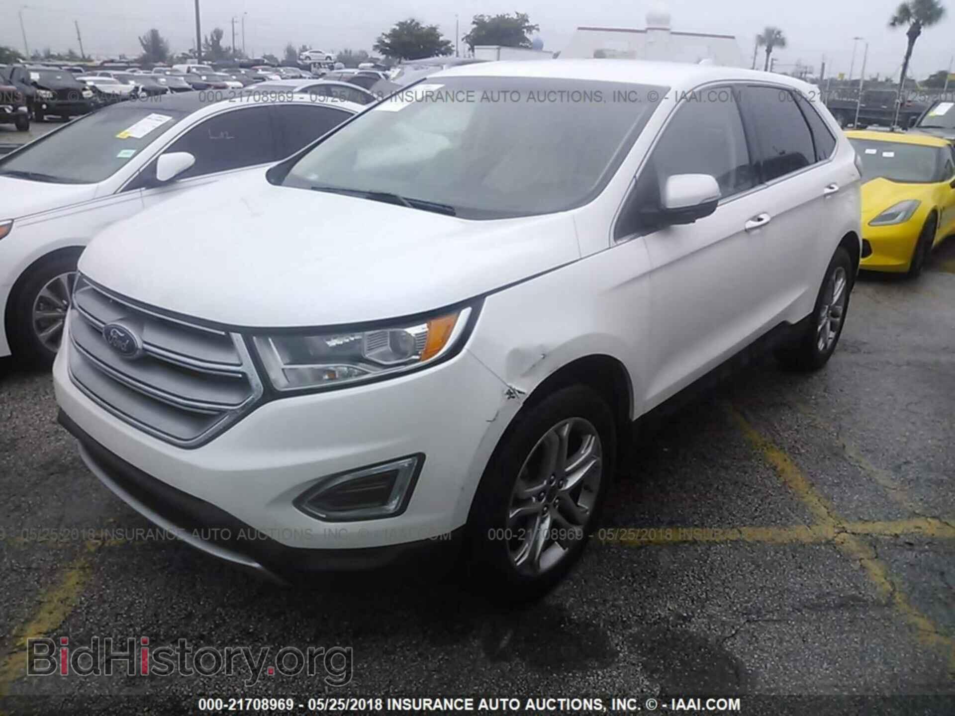 2015 Ford Edge - VIN: 2FMTK3K95FBC02114 - Фото 2
