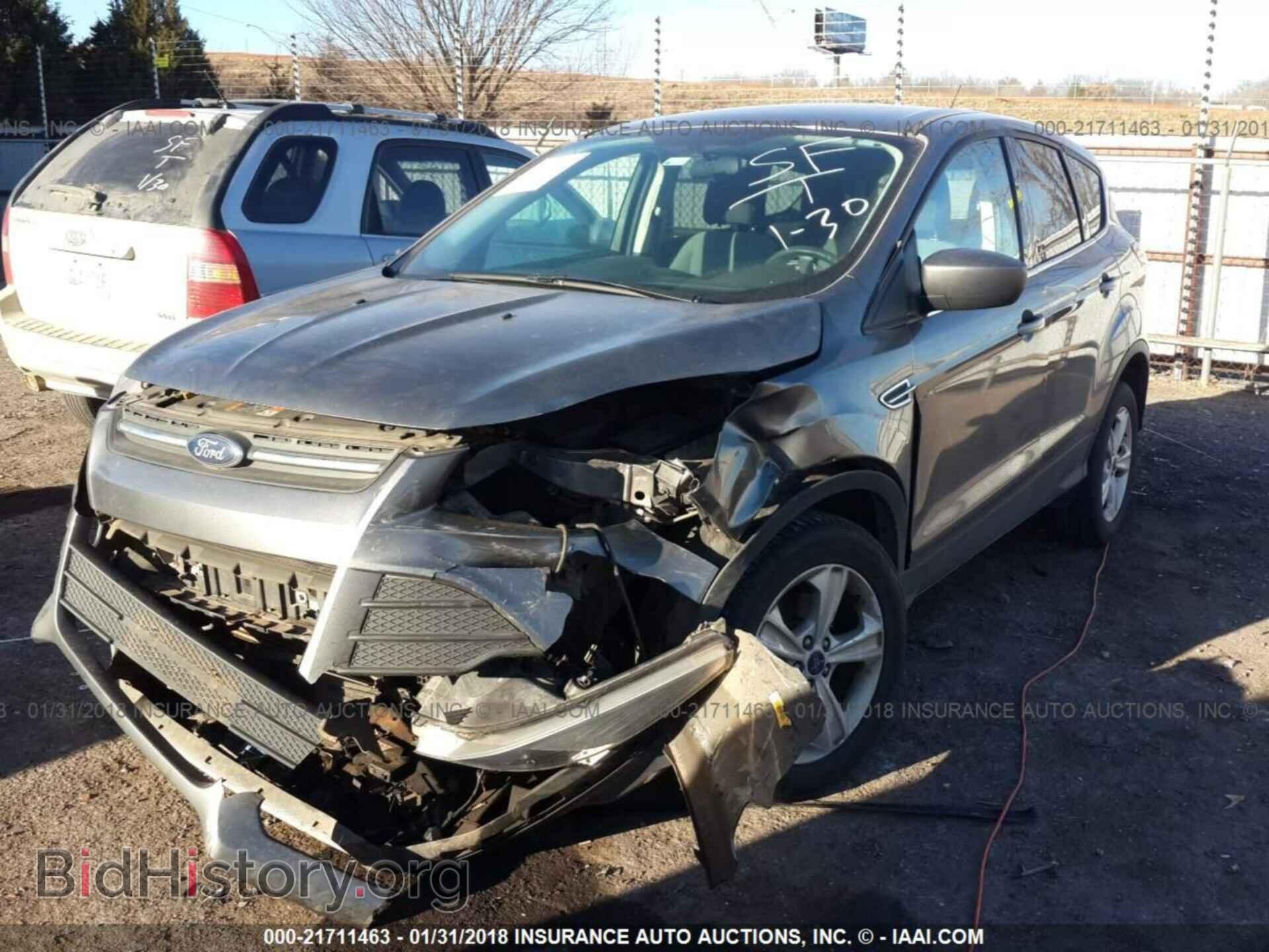 2014 Ford Escape - VIN: 1FMCU0GX1EUC09957 - Фото 2