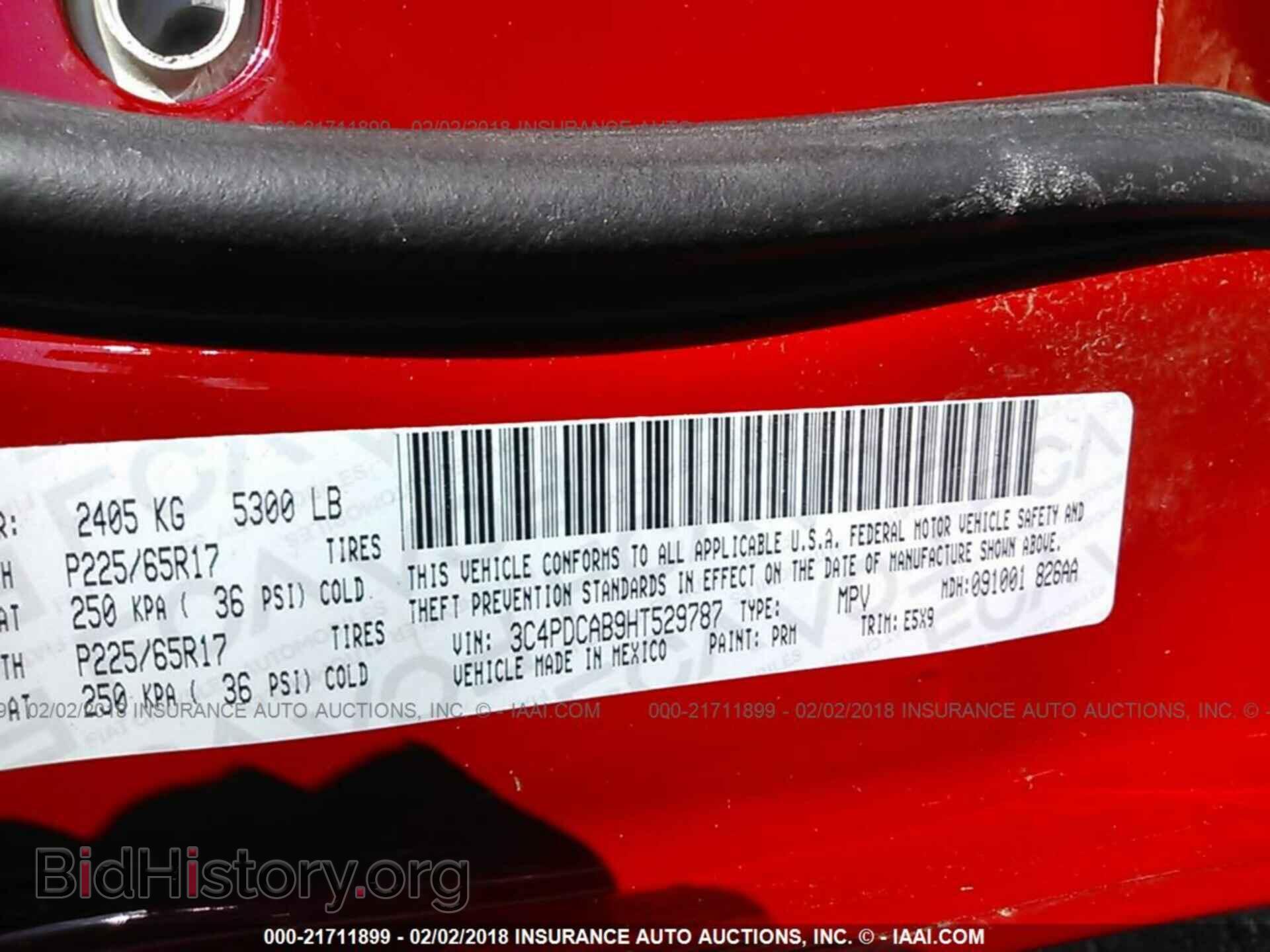 2017 Dodge Journey - VIN: 3C4PDCAB9HT529787 - Фото 9