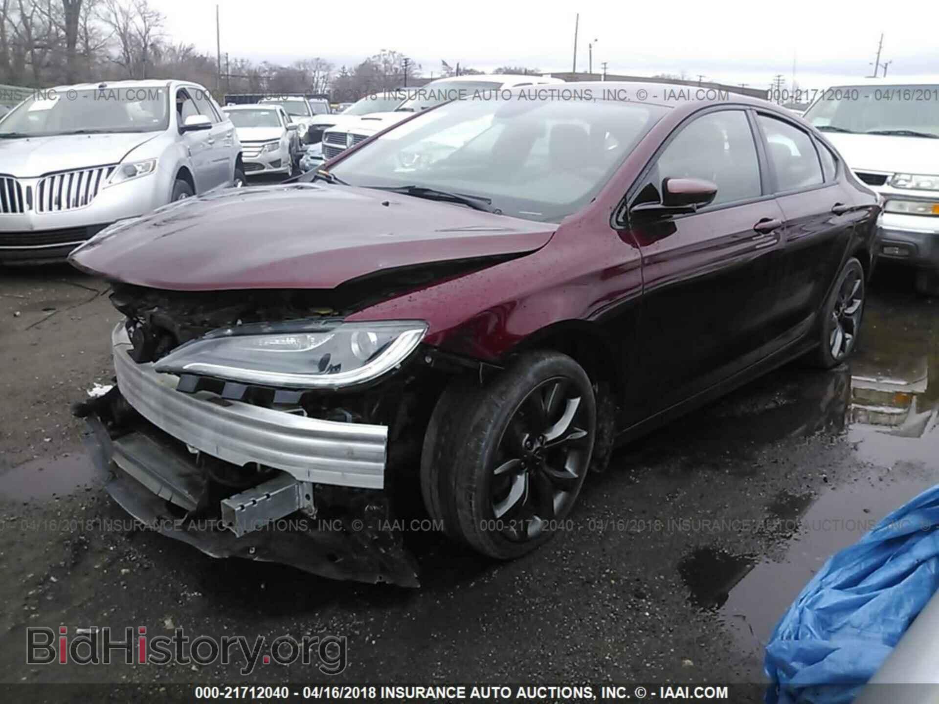 2015 Chrysler 200 - VIN: 1C3CCCBB4FN566327 - Photo 2