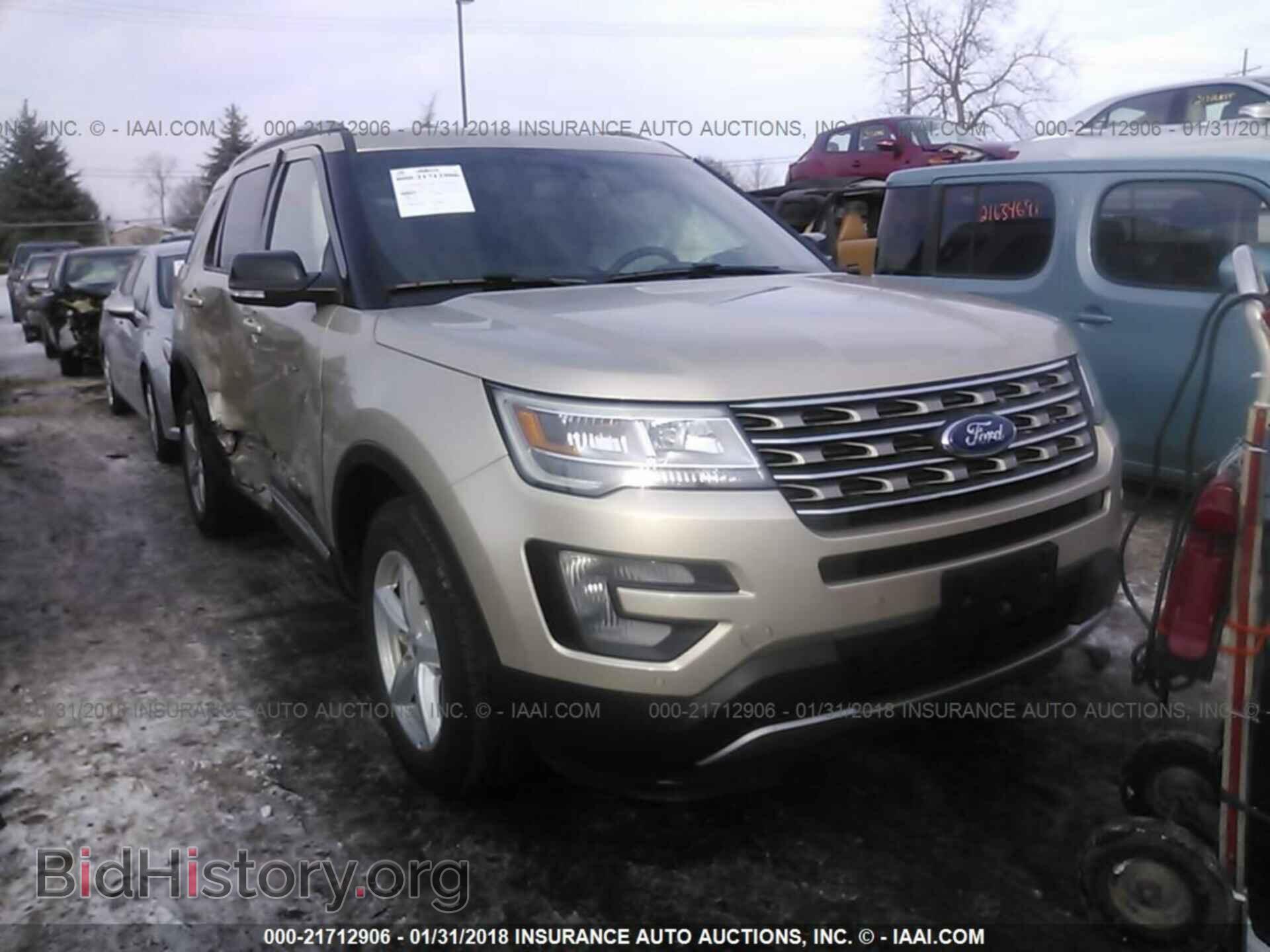 Фотография 1FM5K8D86HGC91374 - Ford Explorer 2017