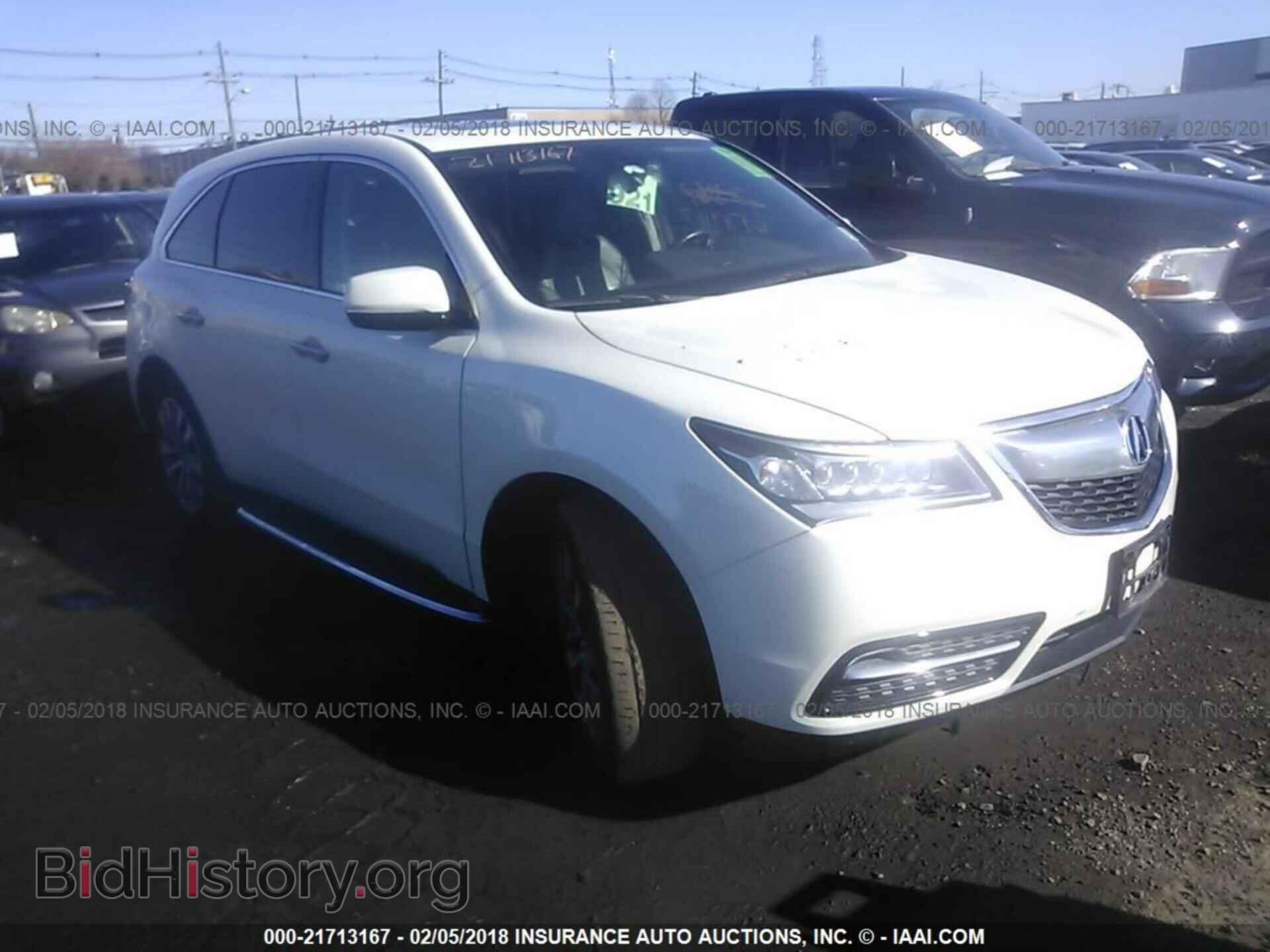 Фотография 5FRYD4H40EB020973 - Acura Mdx 2014