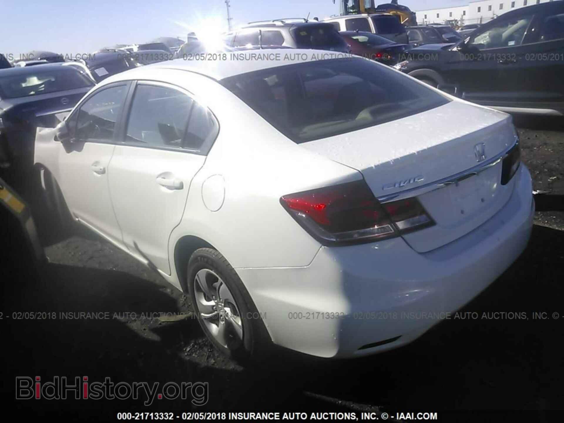 2014 Honda Civic - VIN: 2HGFB2F52EH525410 - Фото 3